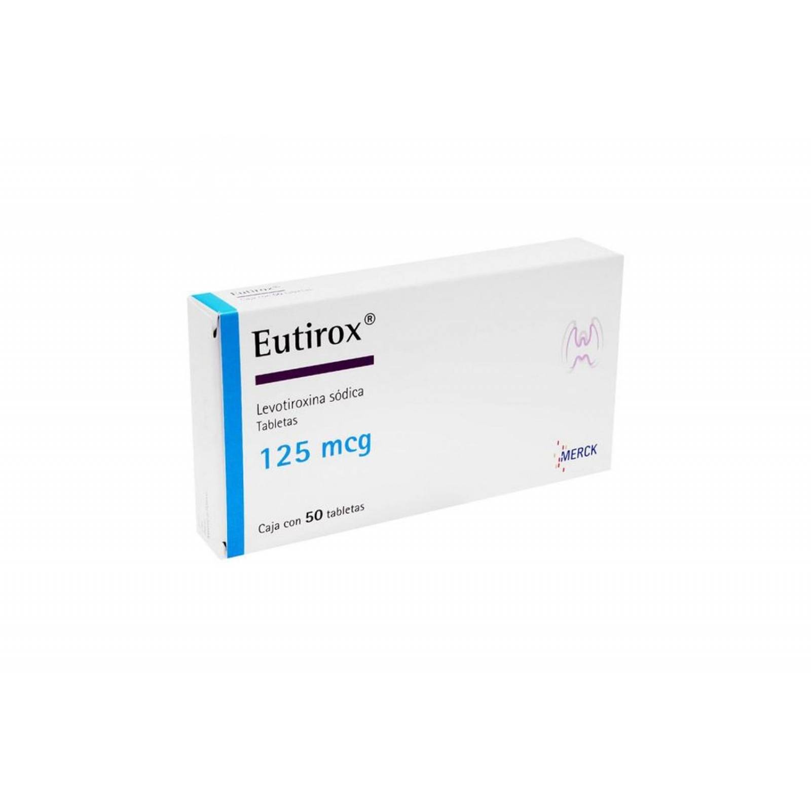 Eutirox 125 mcg Caja Con 50 Tabletas 