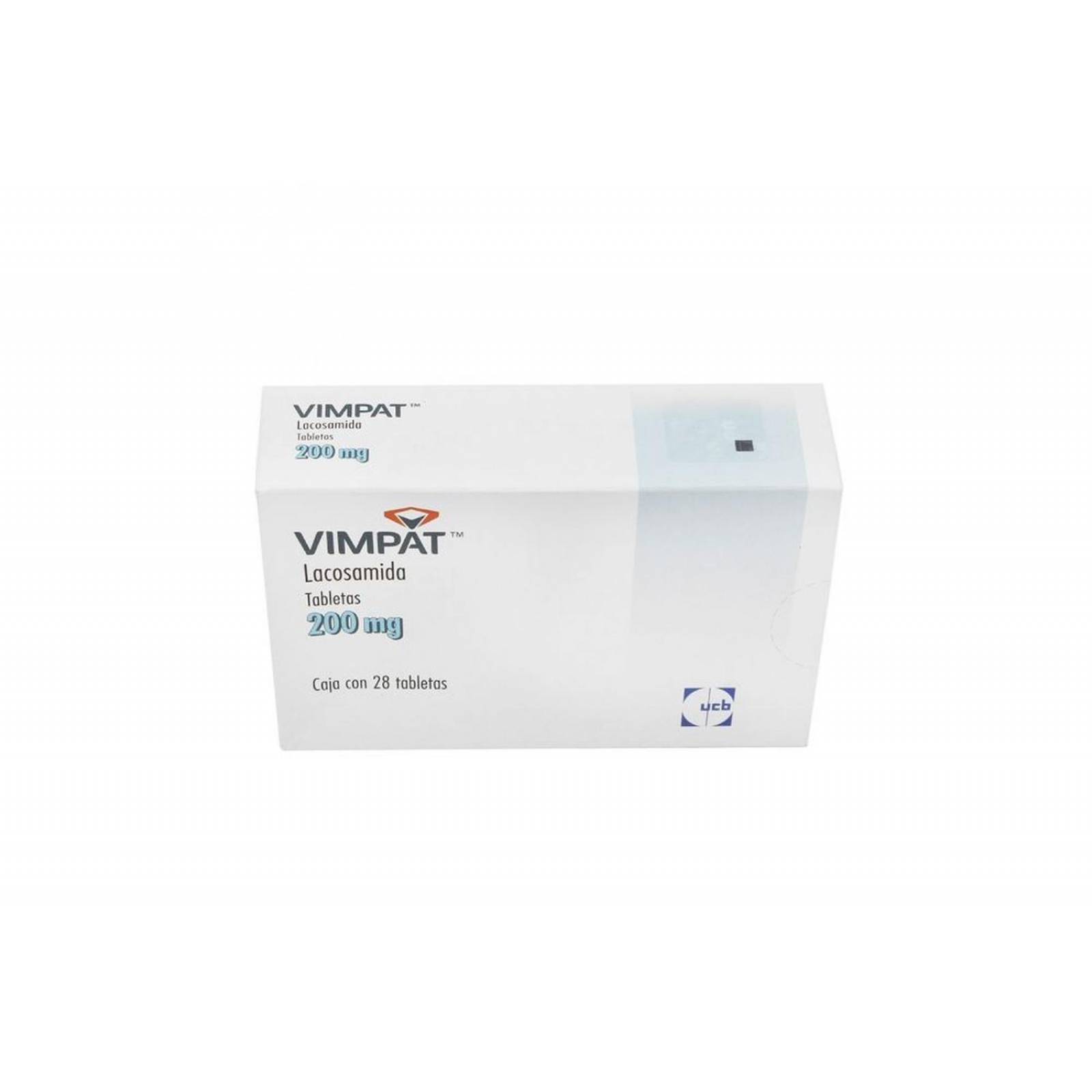 Vimpat 200 mg Caja Con 28 Tabletas 