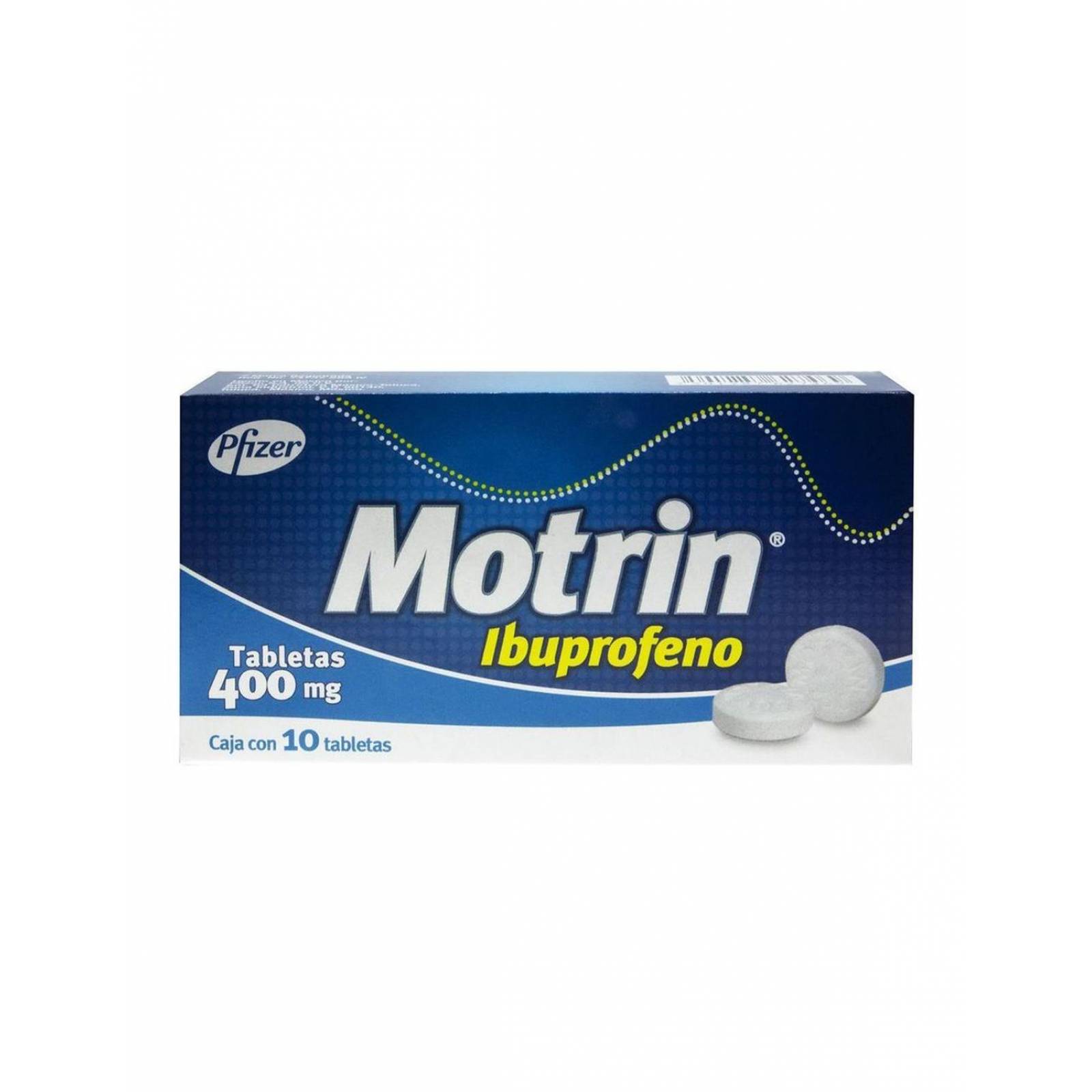 Motrin 400 mg Caja Con 10 Tabletas 
