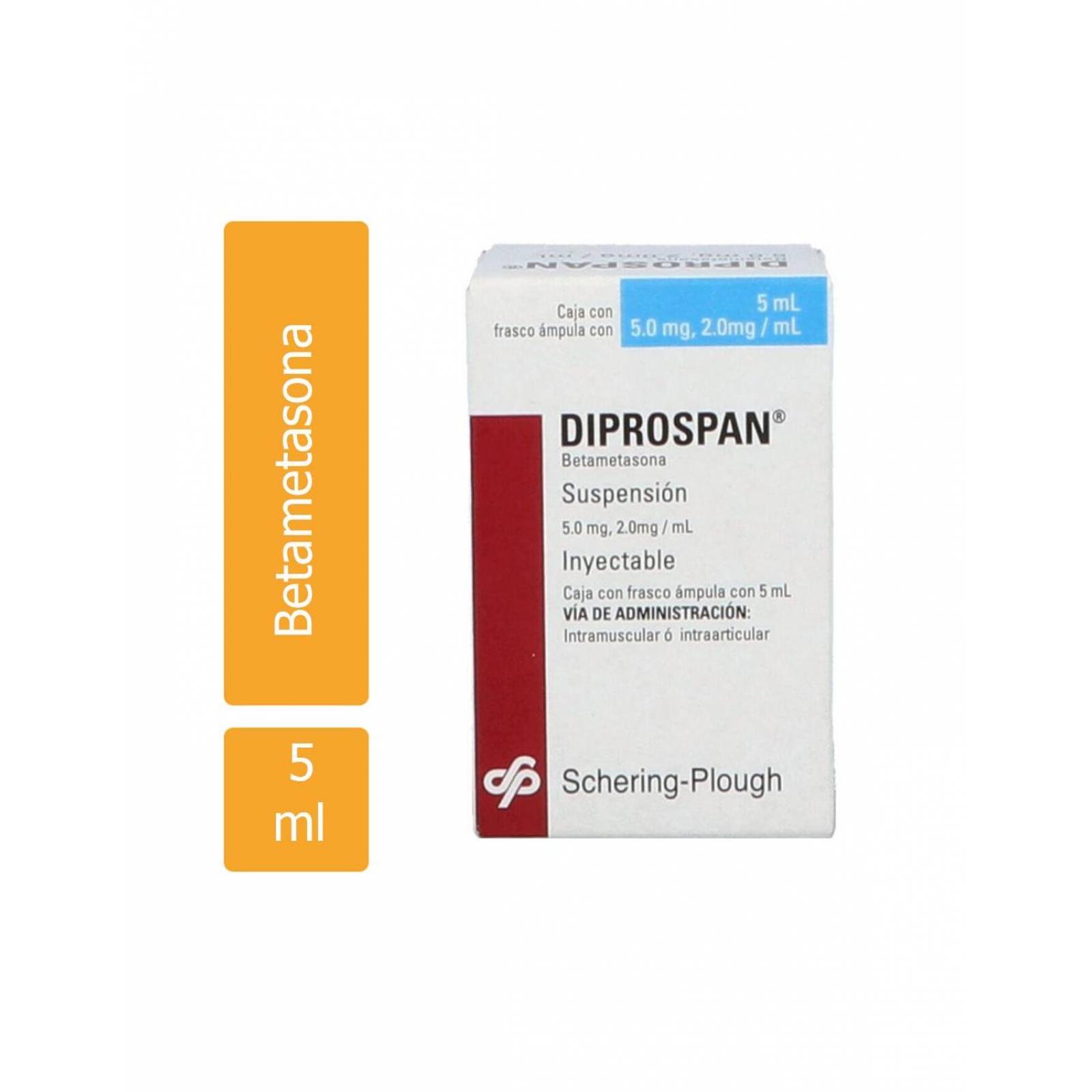 Diprospan Caja Con Frasco Ámpula Con 5 mL 