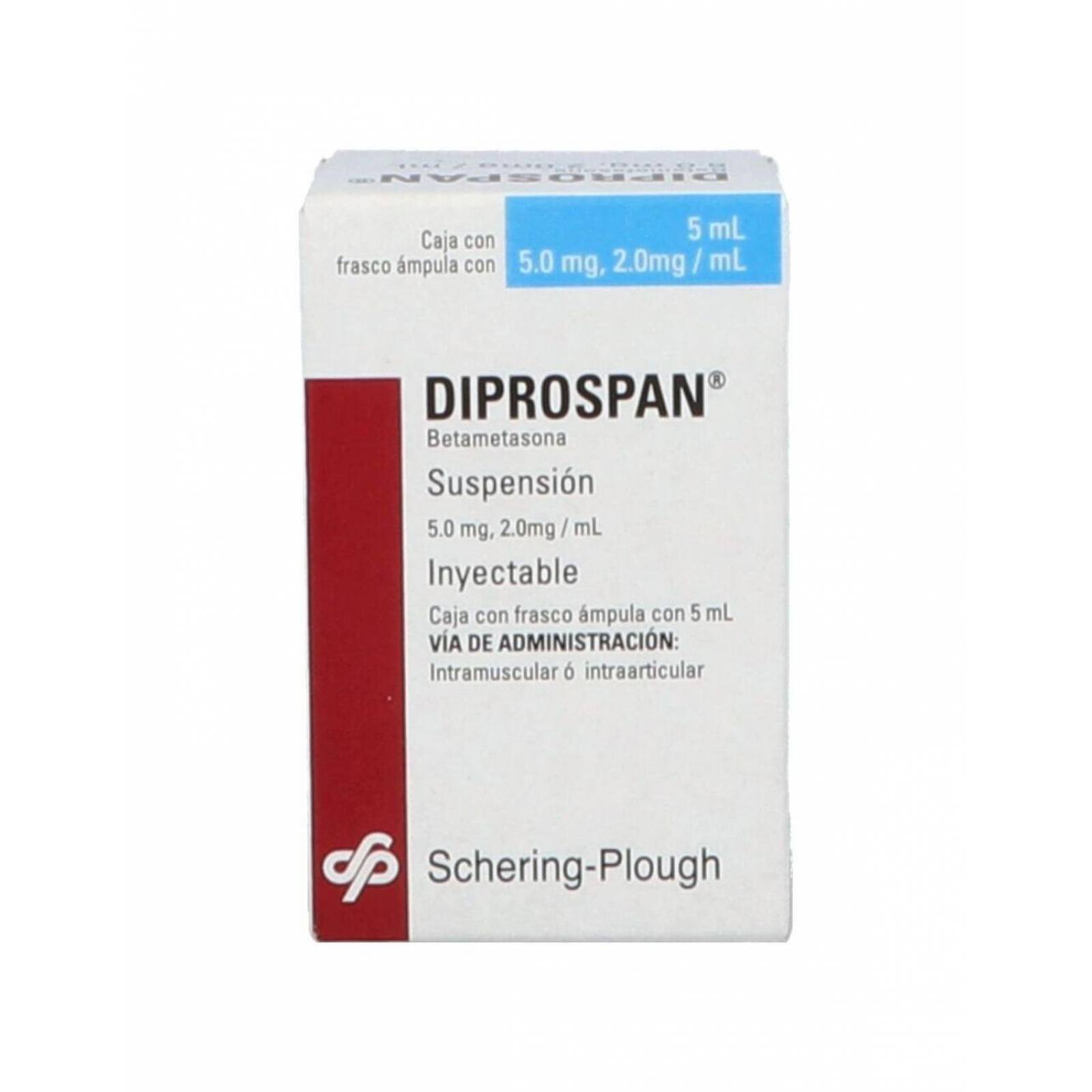 Diprospan Caja Con Frasco Ámpula Con 5 mL 