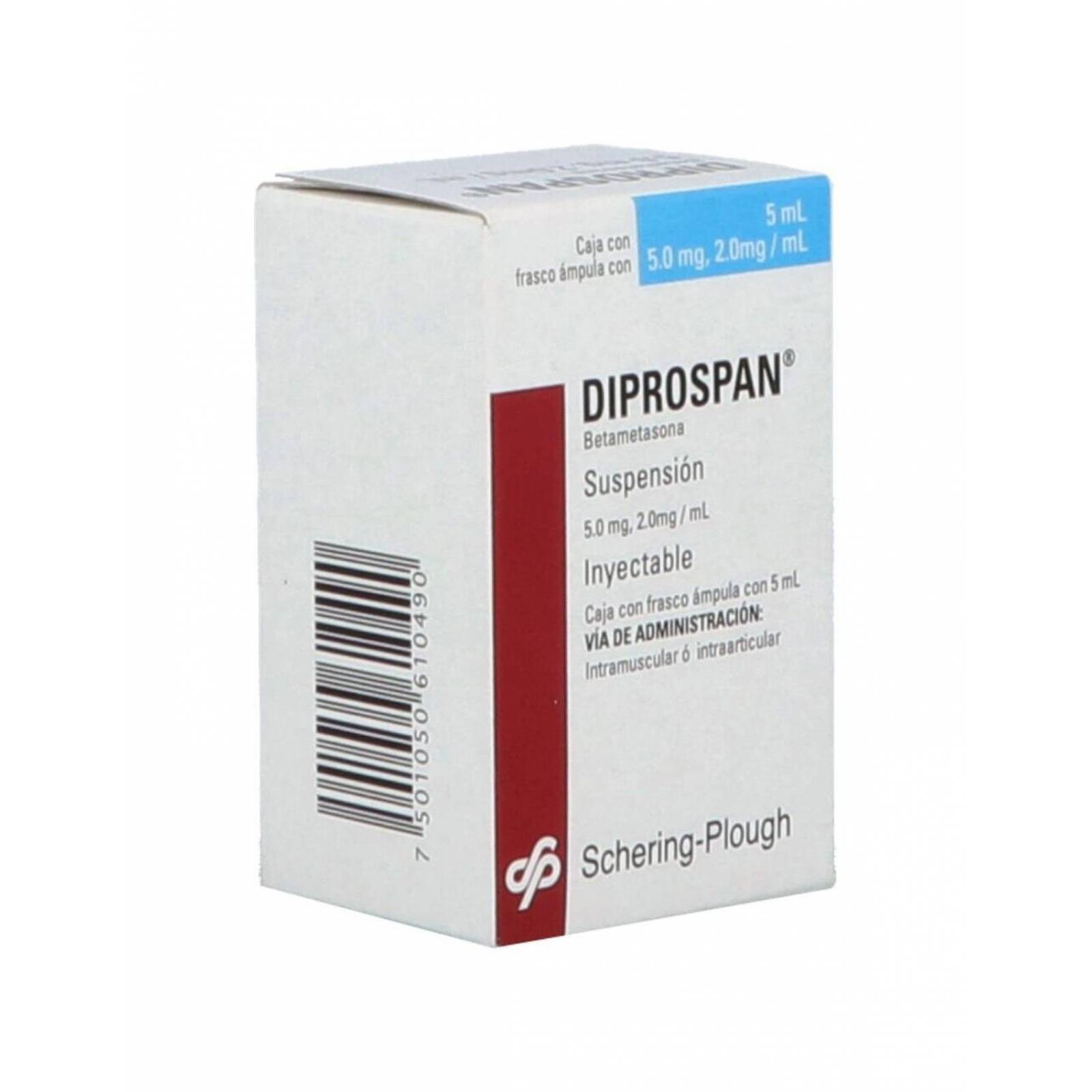 Diprospan Caja Con Frasco Ámpula Con 5 mL 