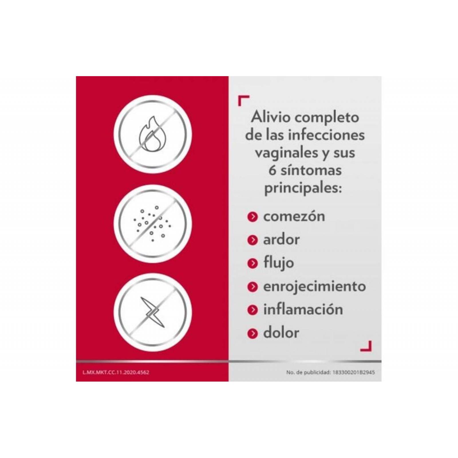Canesten V Dual 500 mg Caja Con Tratamiento De 1 Día 