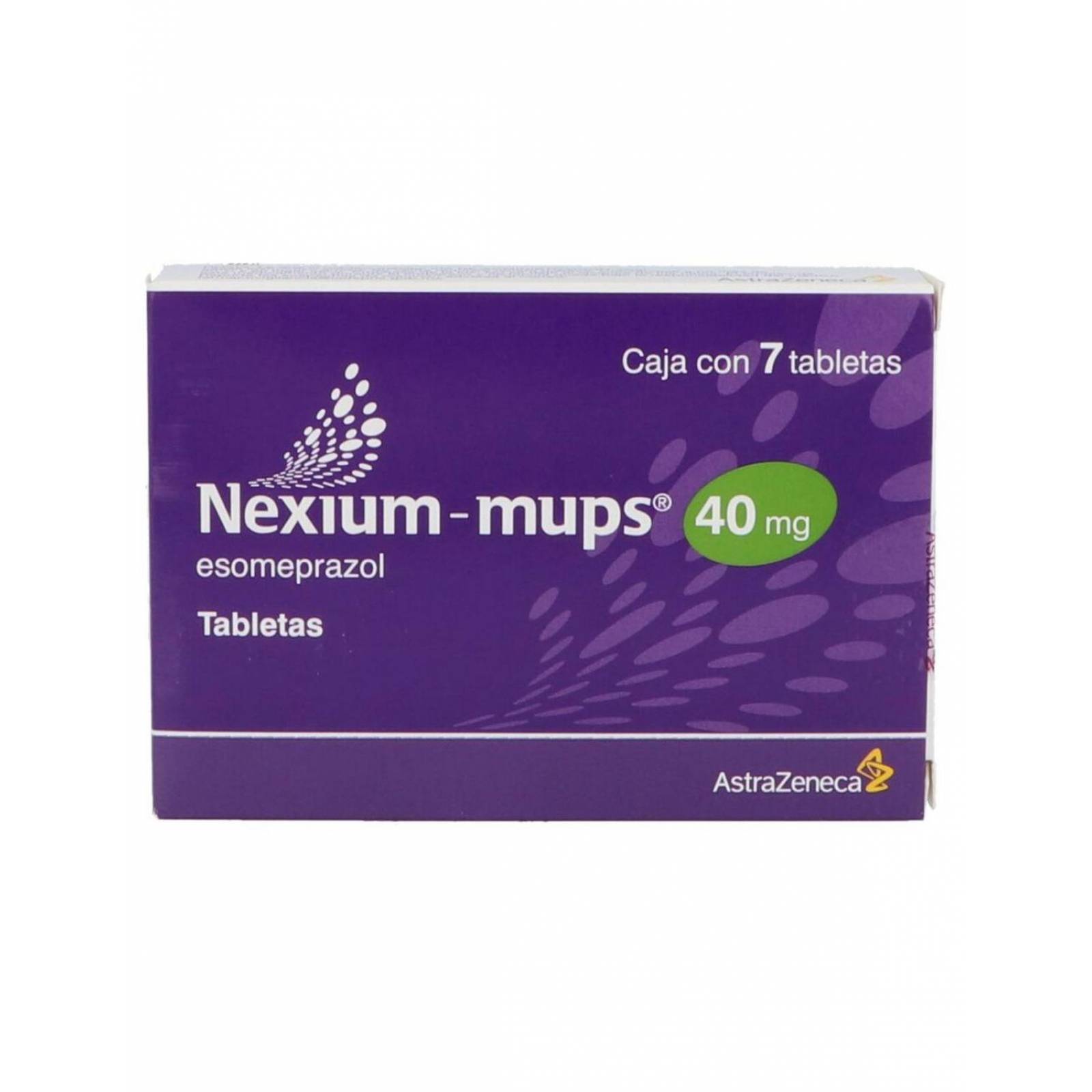 Nexium Mups 40 mg Caja Con 7 Tabletas 