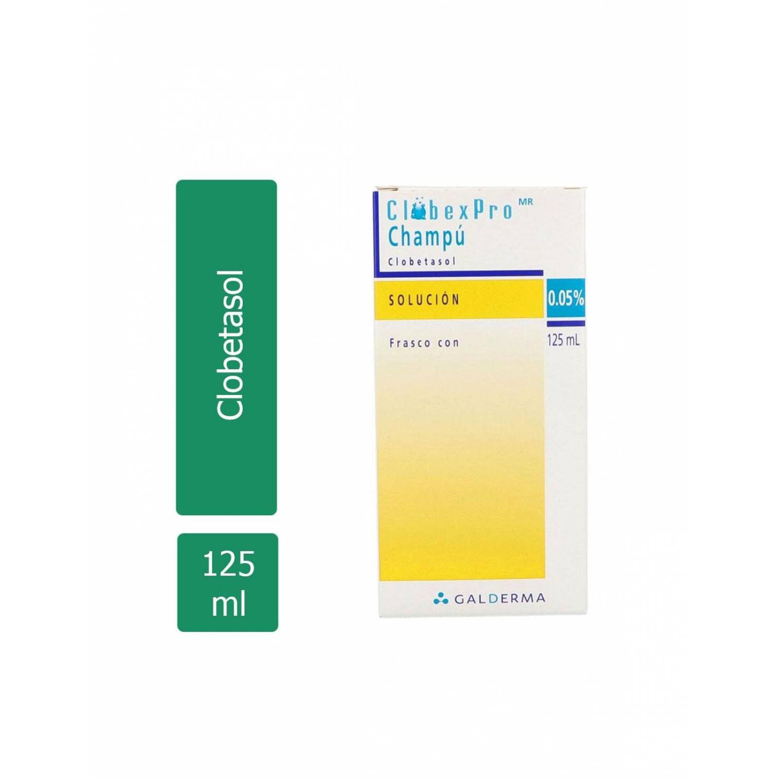 Clobexpro 0.05 % Solución Champú Caja Con Frasco Con 125 mL 