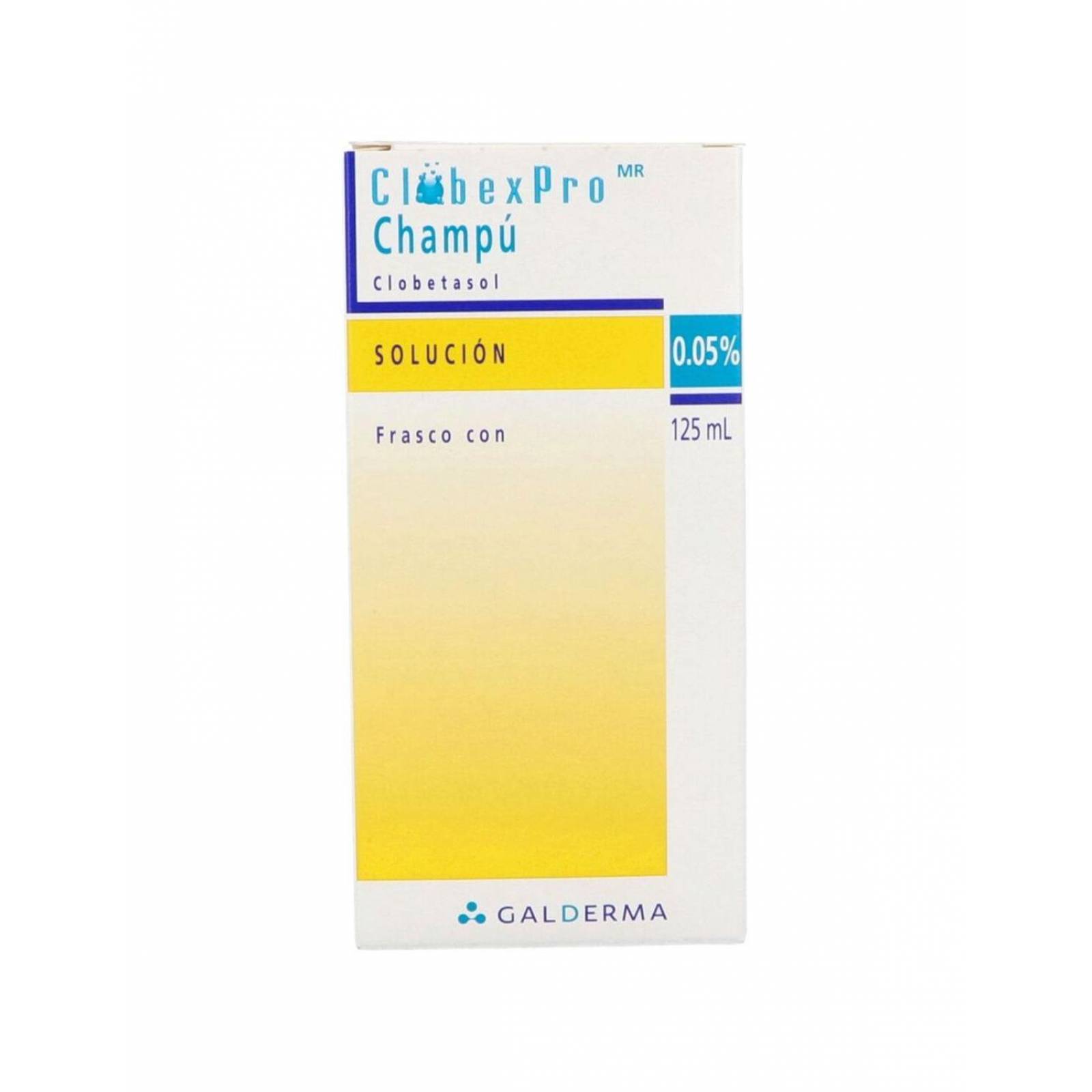 Clobexpro 0.05 % Solución Champú Caja Con Frasco Con 125 mL 