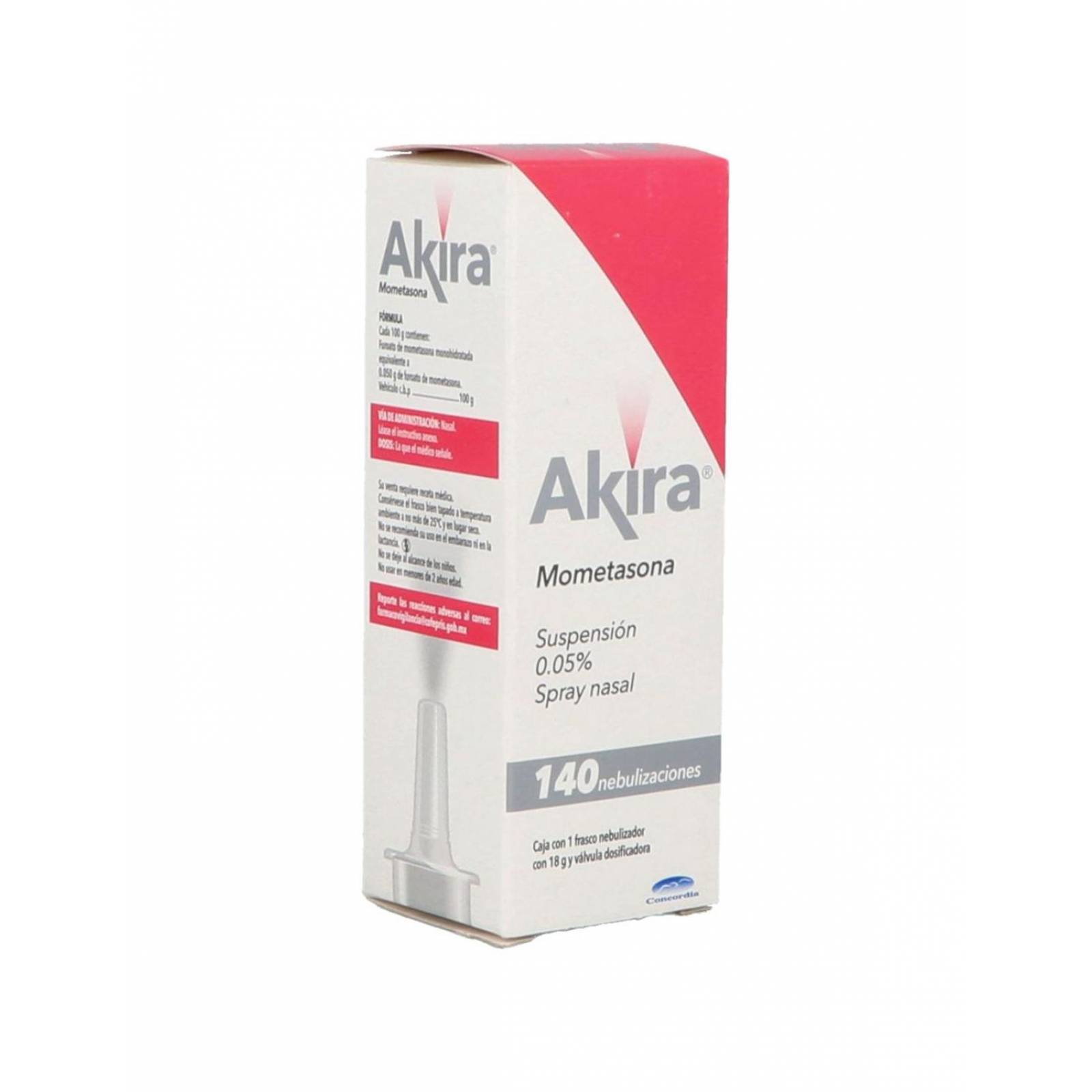 Akira Suspension 0.05% Spray Nasal Con 18 g 