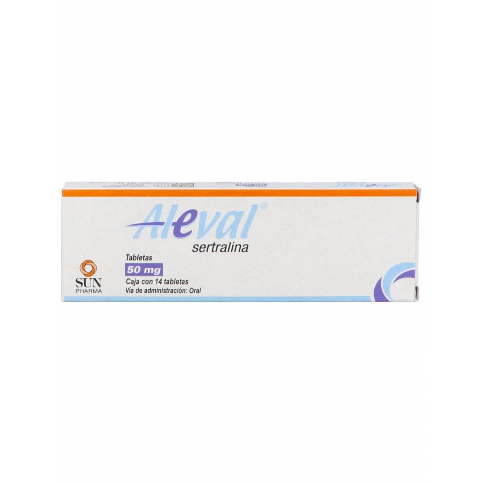 Aleval 50 mg Caja Con 14 Tabletas 