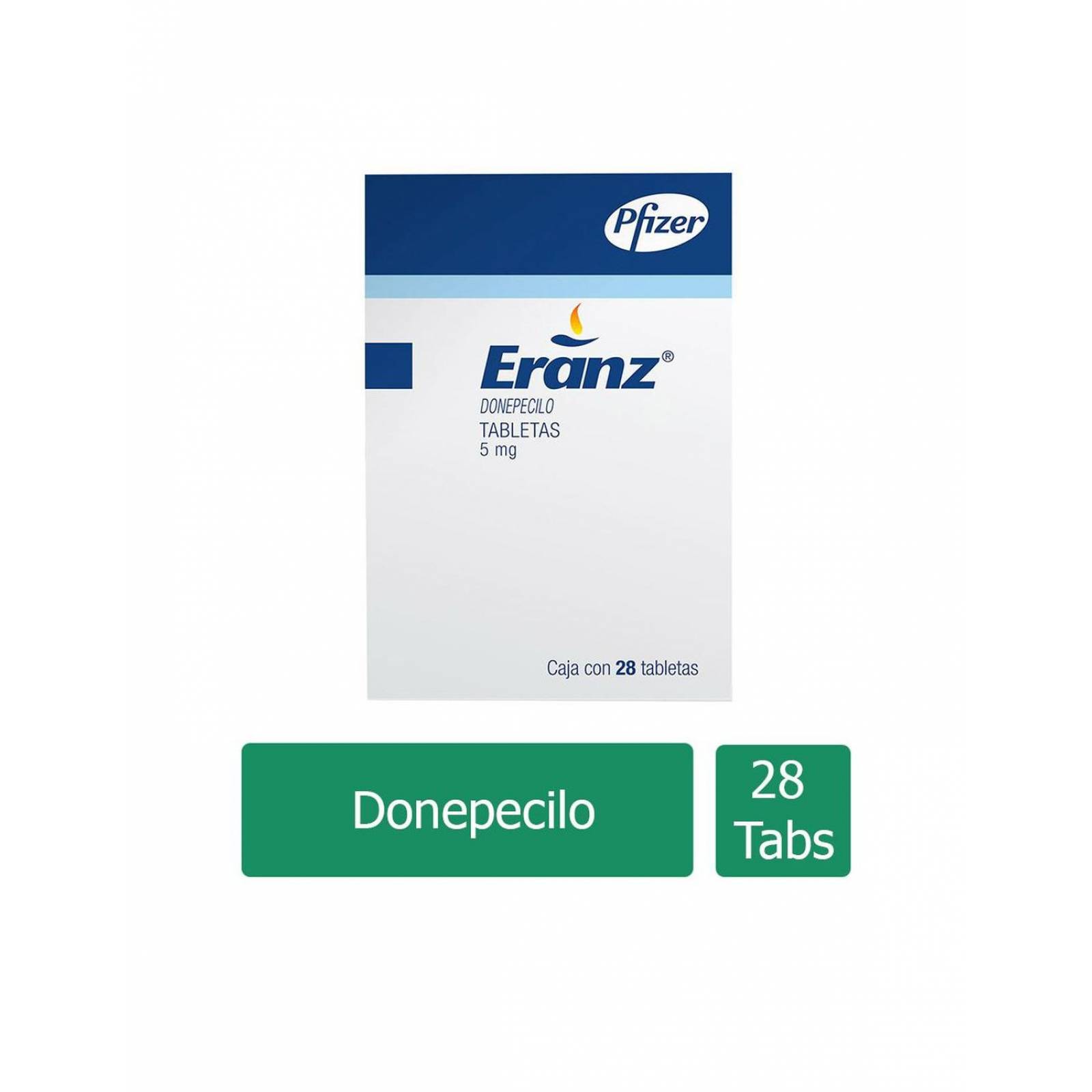 Eranz 5 mg Caja Con 28 Tabletas 