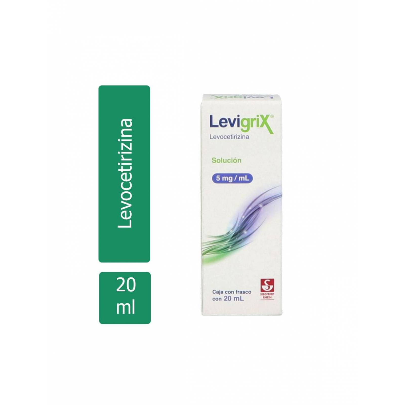 Levigrix Solución 0.5 mg/mL Caja Con Frasco Con 20 mL 