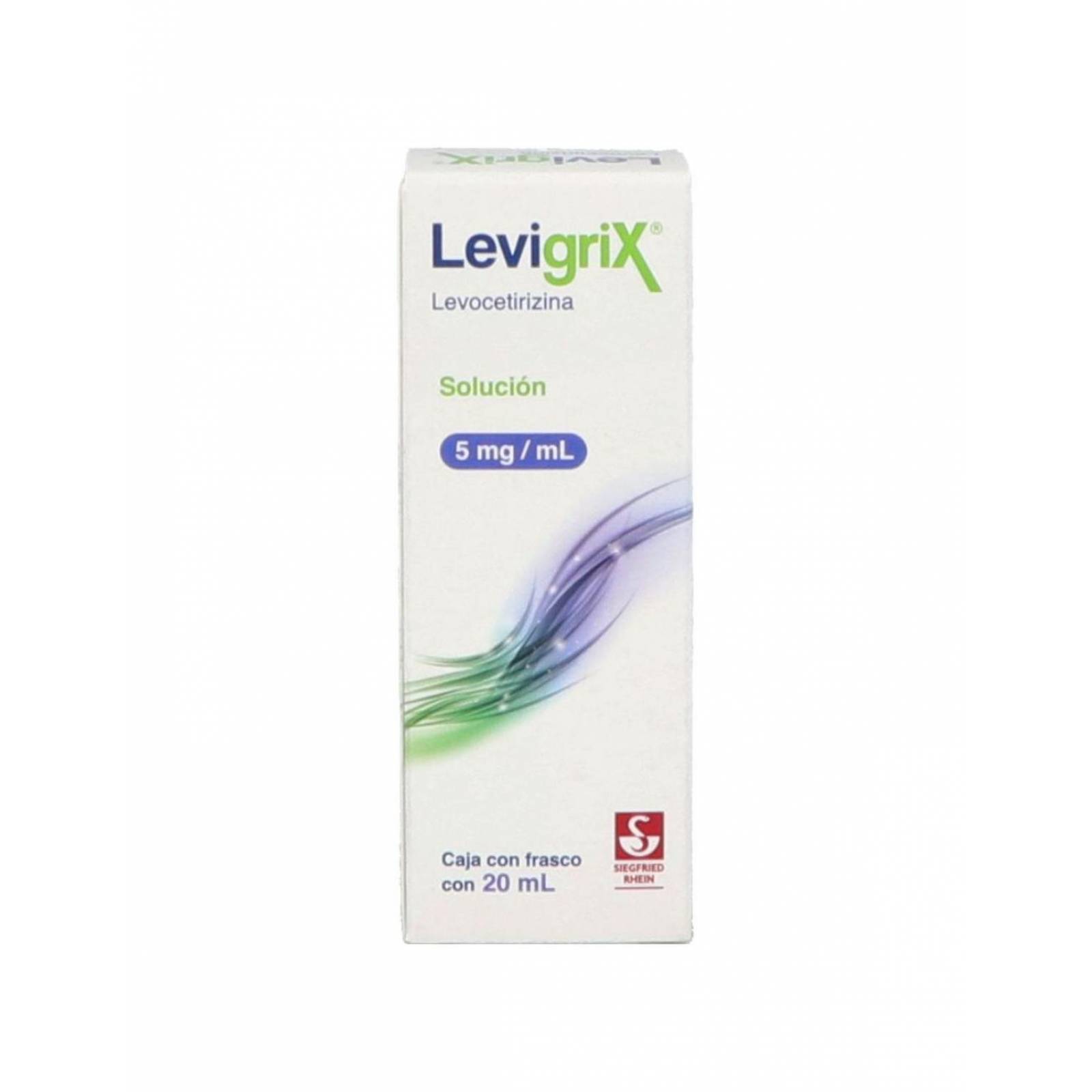 Levigrix Solución 0.5 mg/mL Caja Con Frasco Con 20 mL 