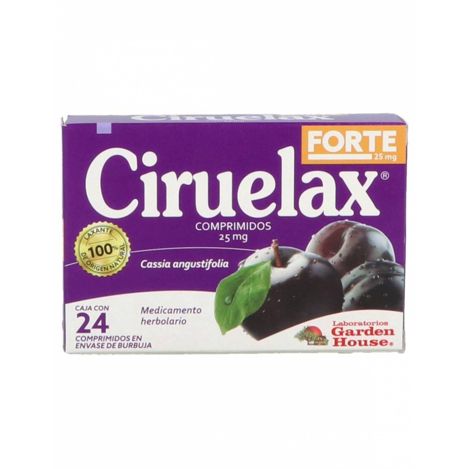 Ciruelax Forte Caja Con 24 Comprimidos 