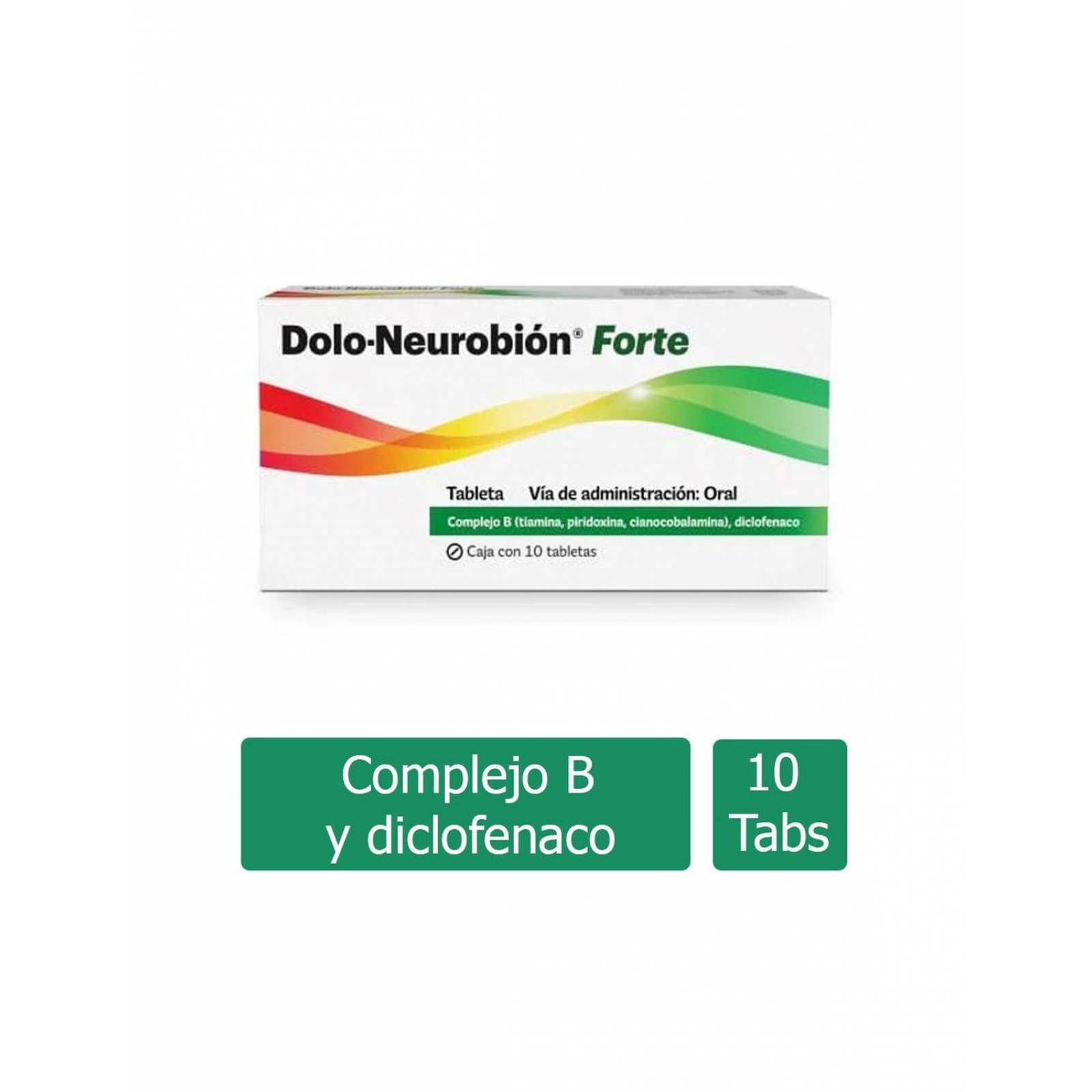 Dolo Neurobion Forte Caja Con 10 Tabletas 