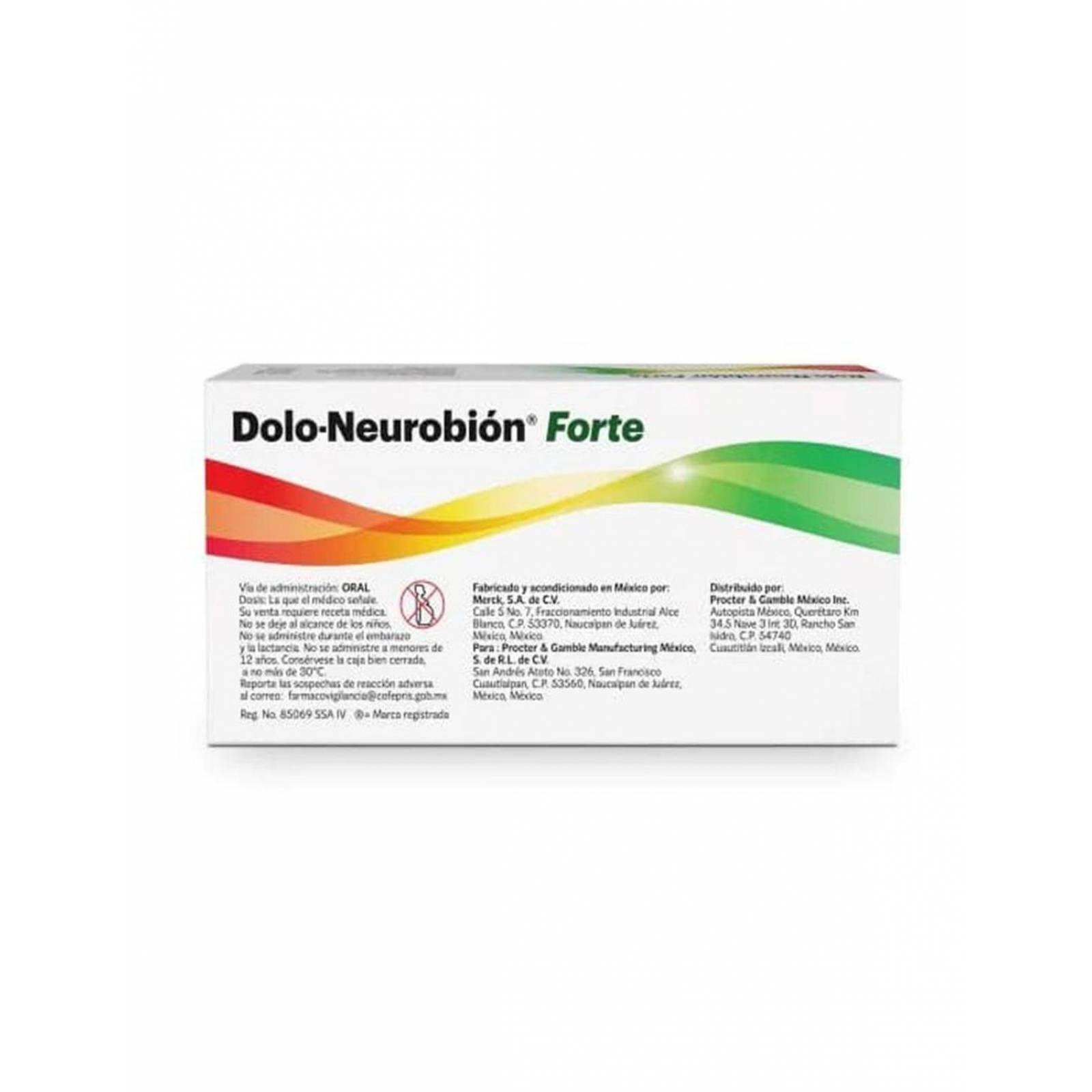 Dolo Neurobion Forte Caja Con 10 Tabletas 