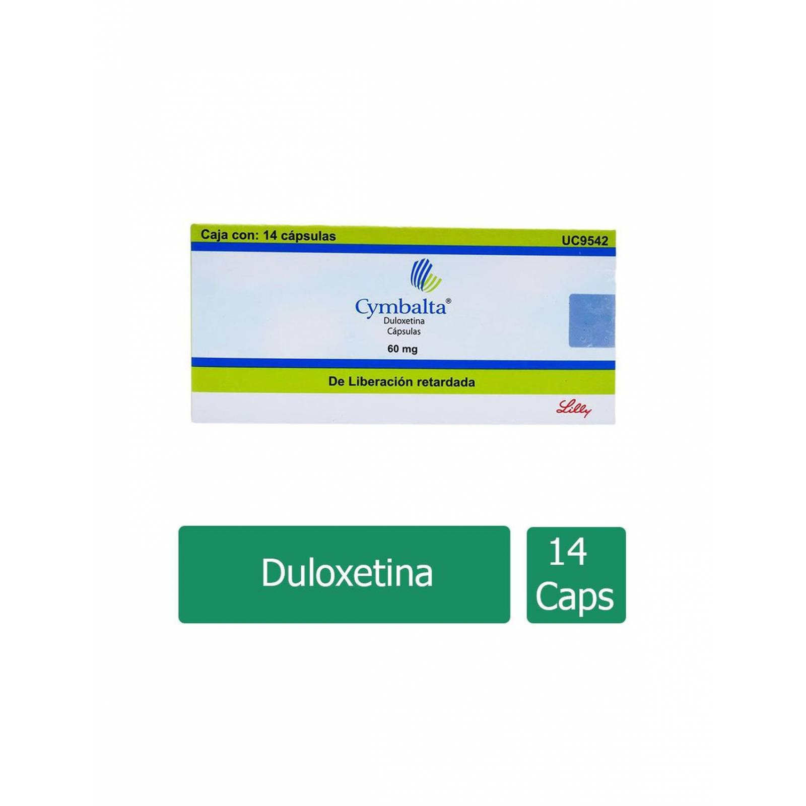 Cymbalta 60 mg Caja Con 14 Cápsulas 