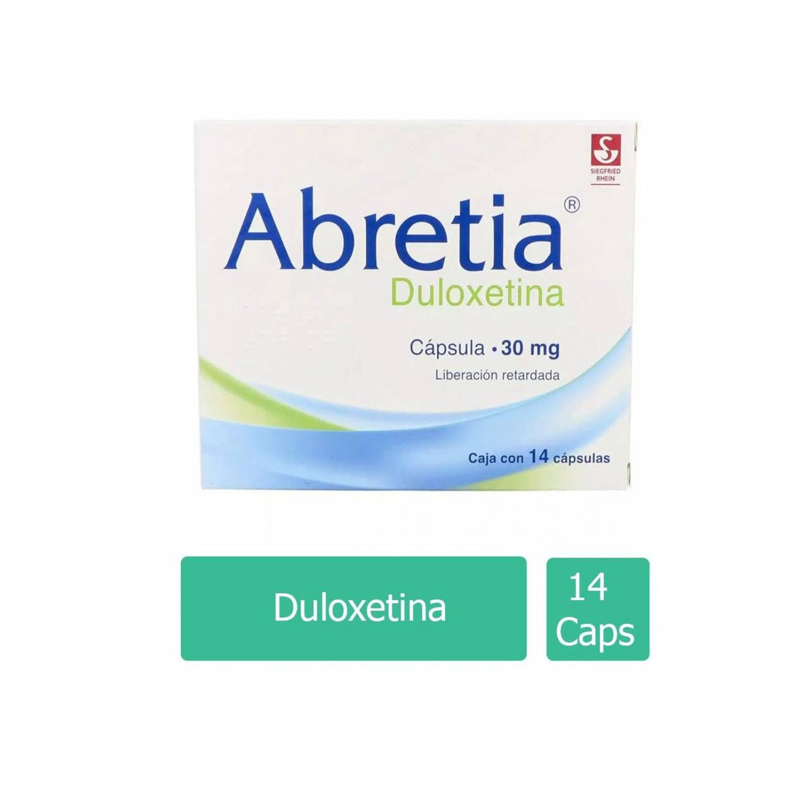 Abretia 30 mg Caja Con 14 Cápsulas 