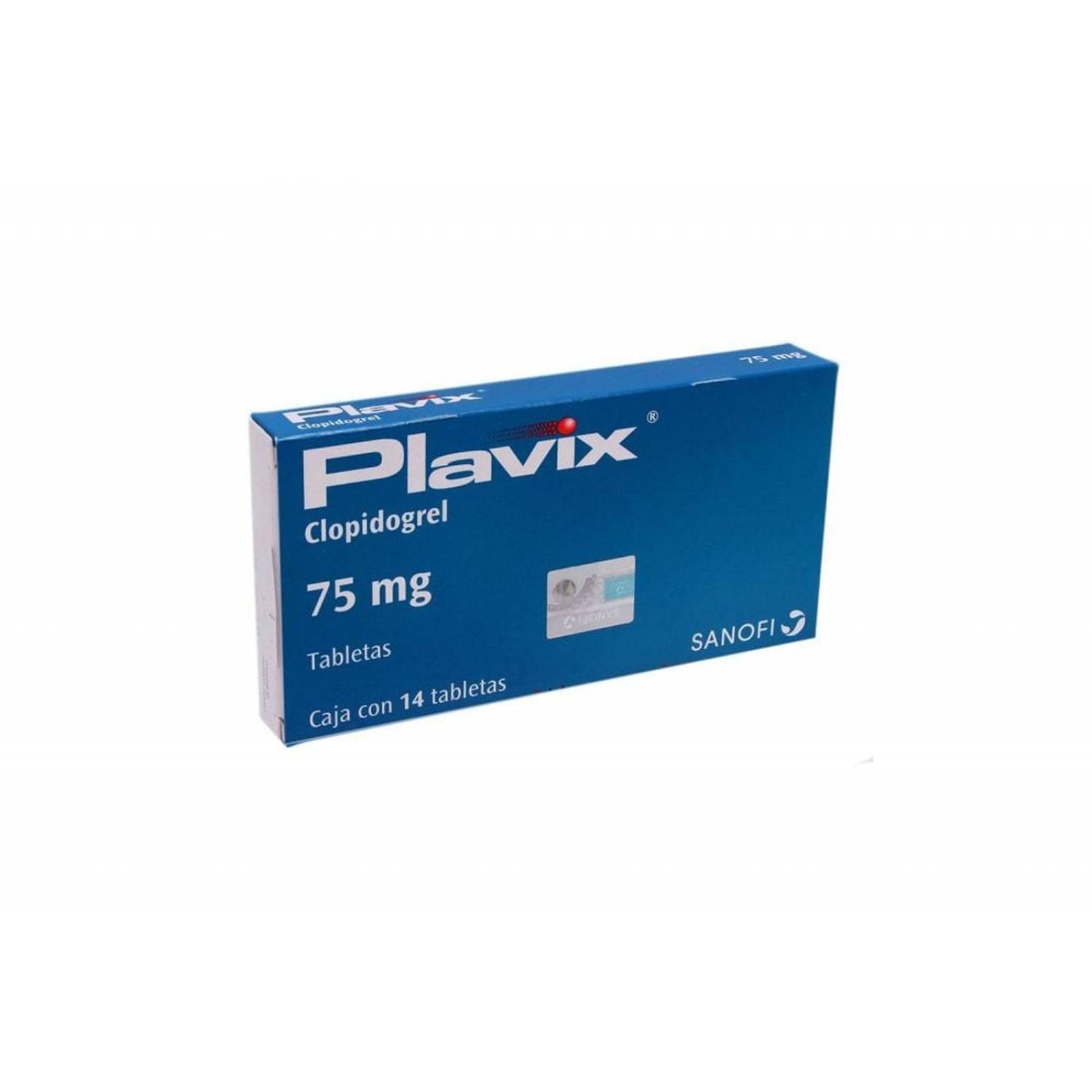 Plavix 75 mg Caja Con 14 Tabletas