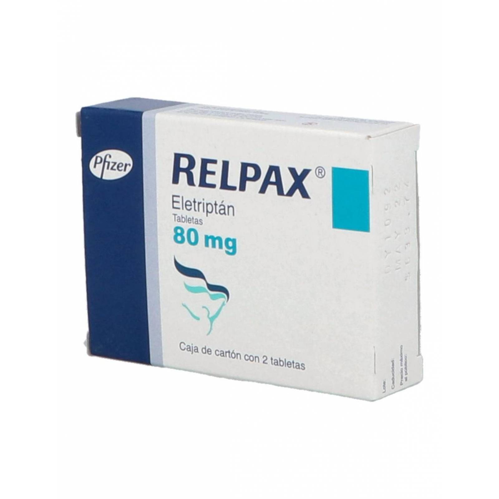 RELPAX 80 MG CAJA CON 2 TABLETAS 