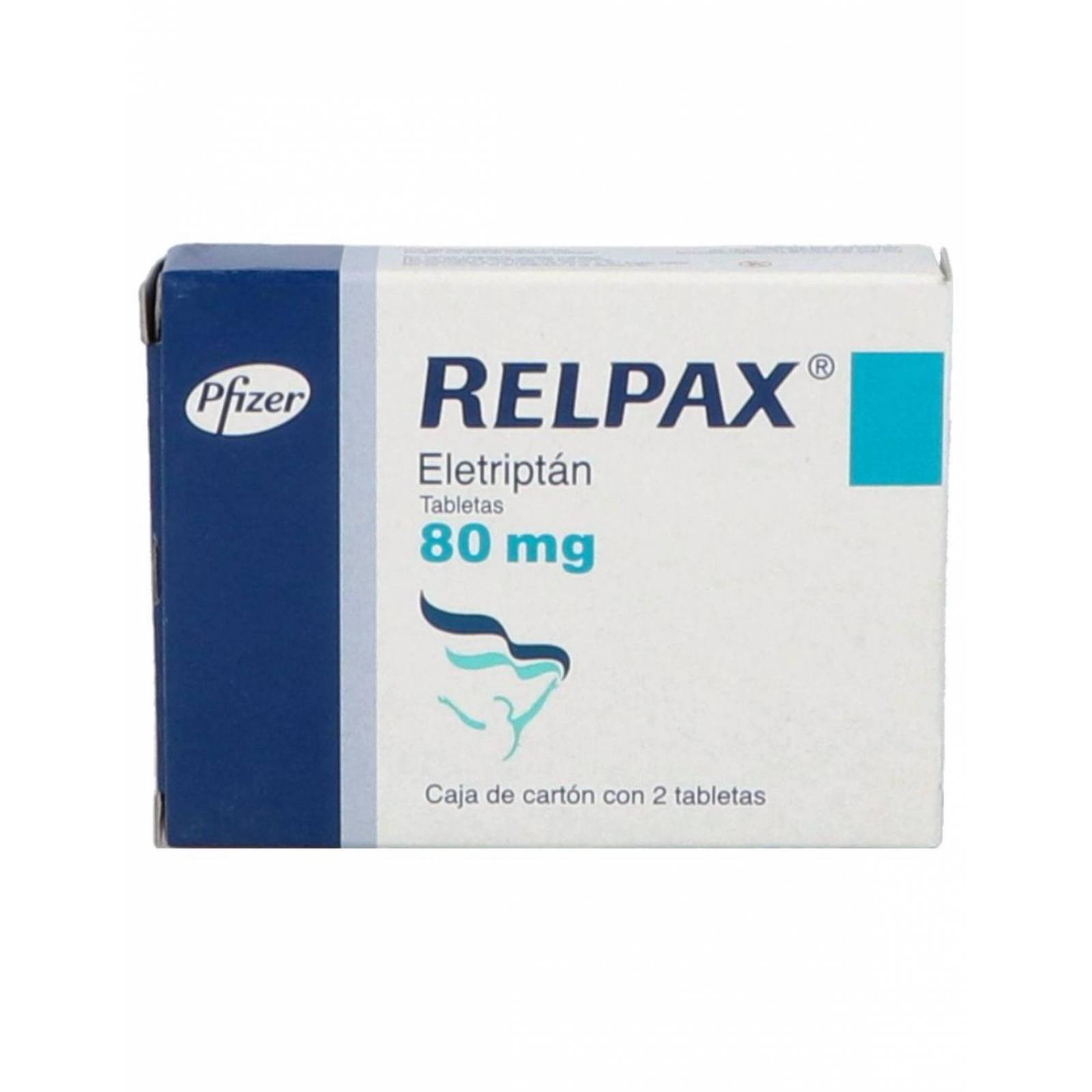 RELPAX 80 MG CAJA CON 2 TABLETAS 