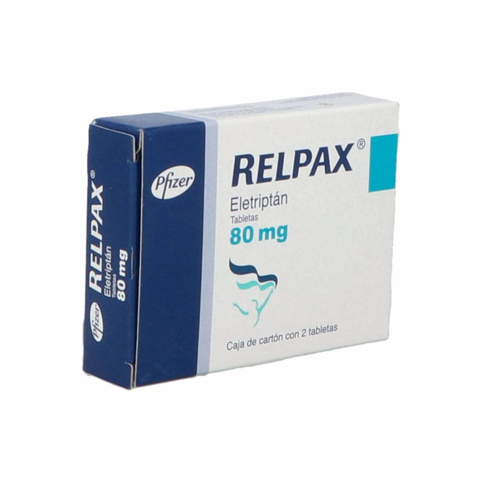 RELPAX 80 MG CAJA CON 2 TABLETAS 