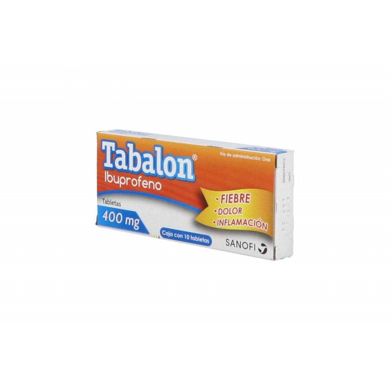 Tabalon 400 mg Caja Con 10 Tabletas 