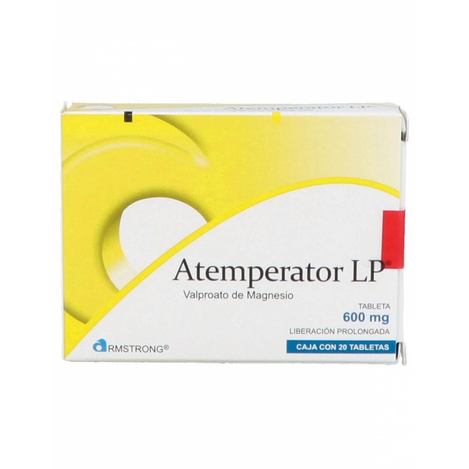 Atemperator LP 600 mg Caja Con 20 Tabletas 