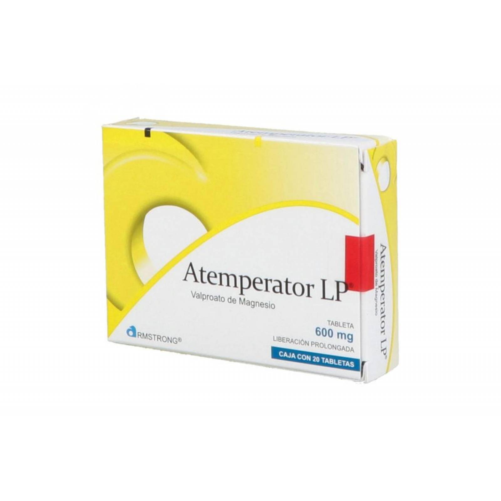 Atemperator LP 600 mg Caja Con 20 Tabletas 