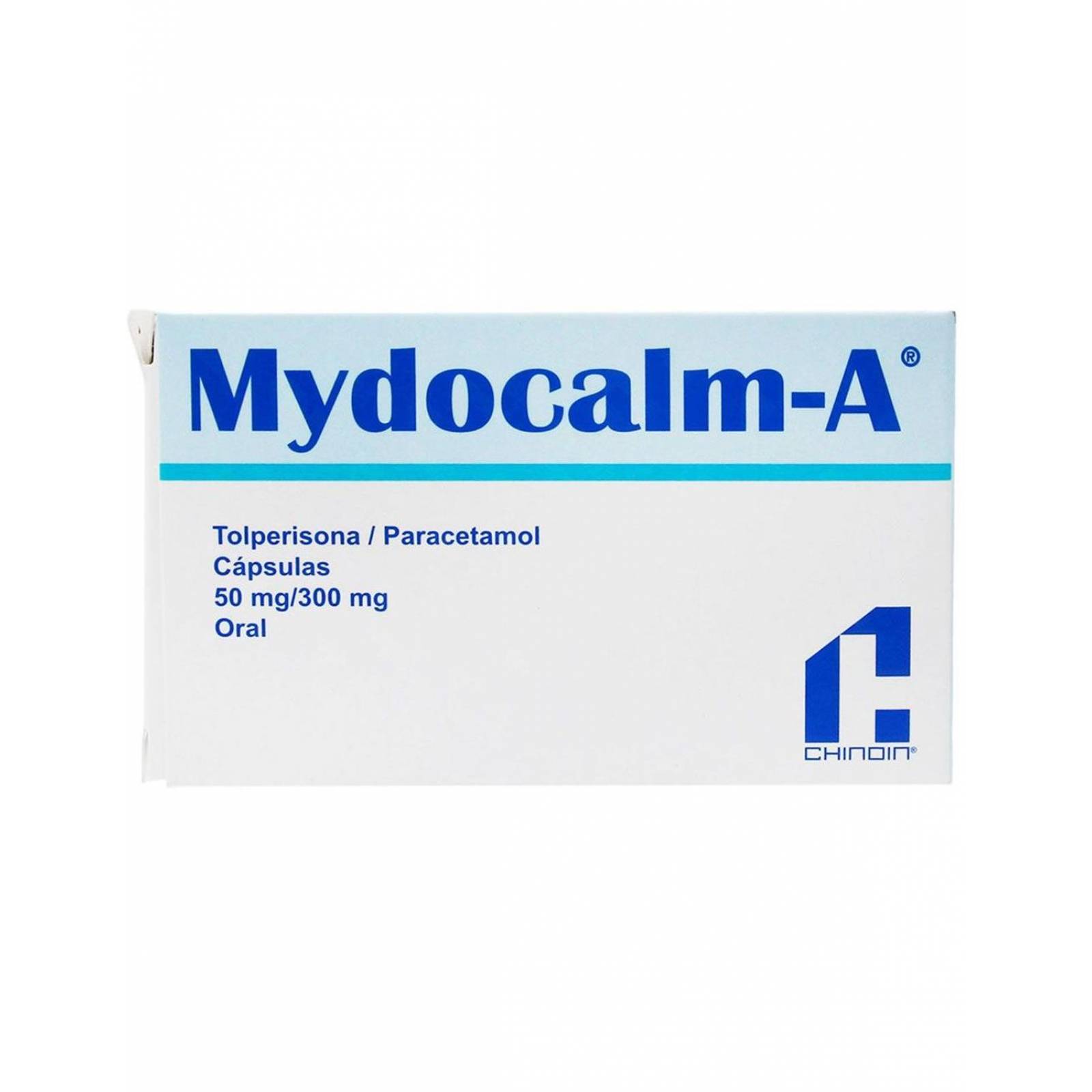 Mydocalm A 50 mg / 300 mg Caja Con 30 Cápsulas 