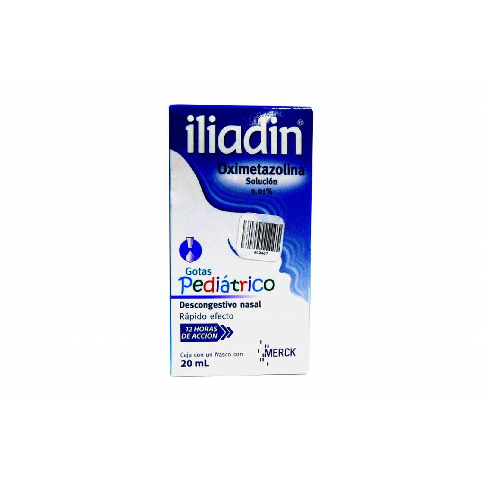 Ilidian 0.01% Gotas Pediátricas Caja Con Frasco Con 20 mL