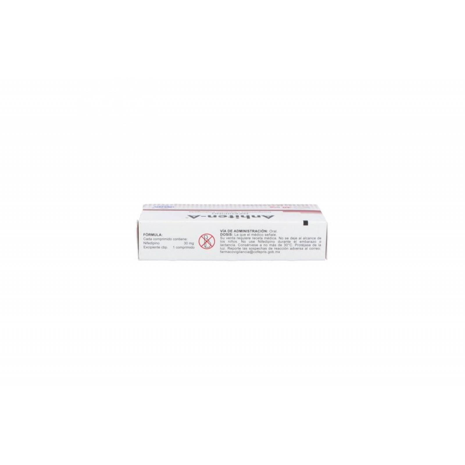 Anhiten-A 30 mg Caja Con 30 Comprimidos De Liberación Prolongada 