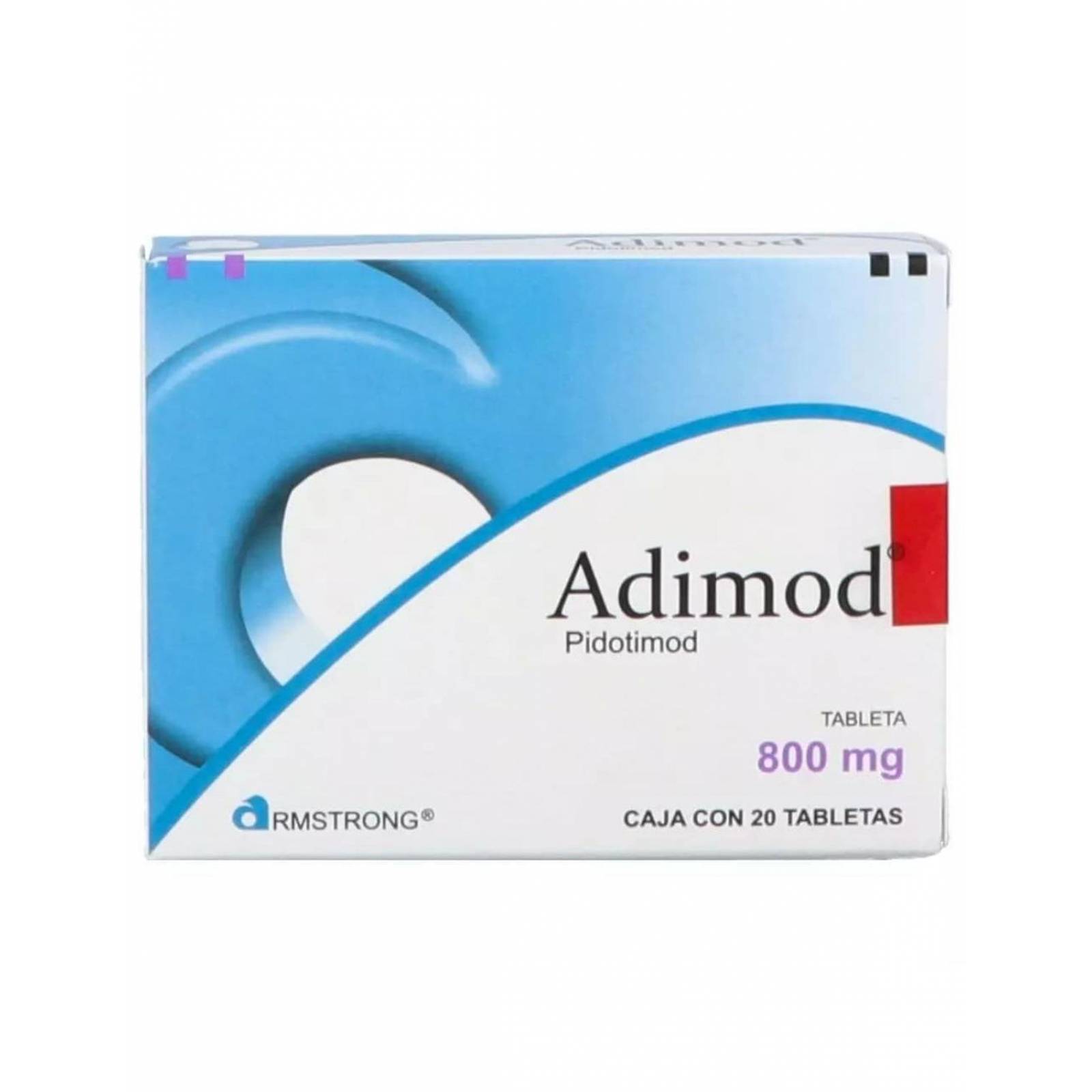 Adimod 800 mg Caja Con 20 Tabletas 