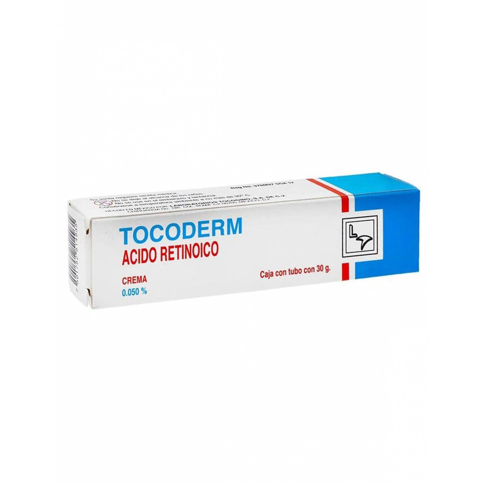 Tocoderm 30 g Tubo Con Crema 