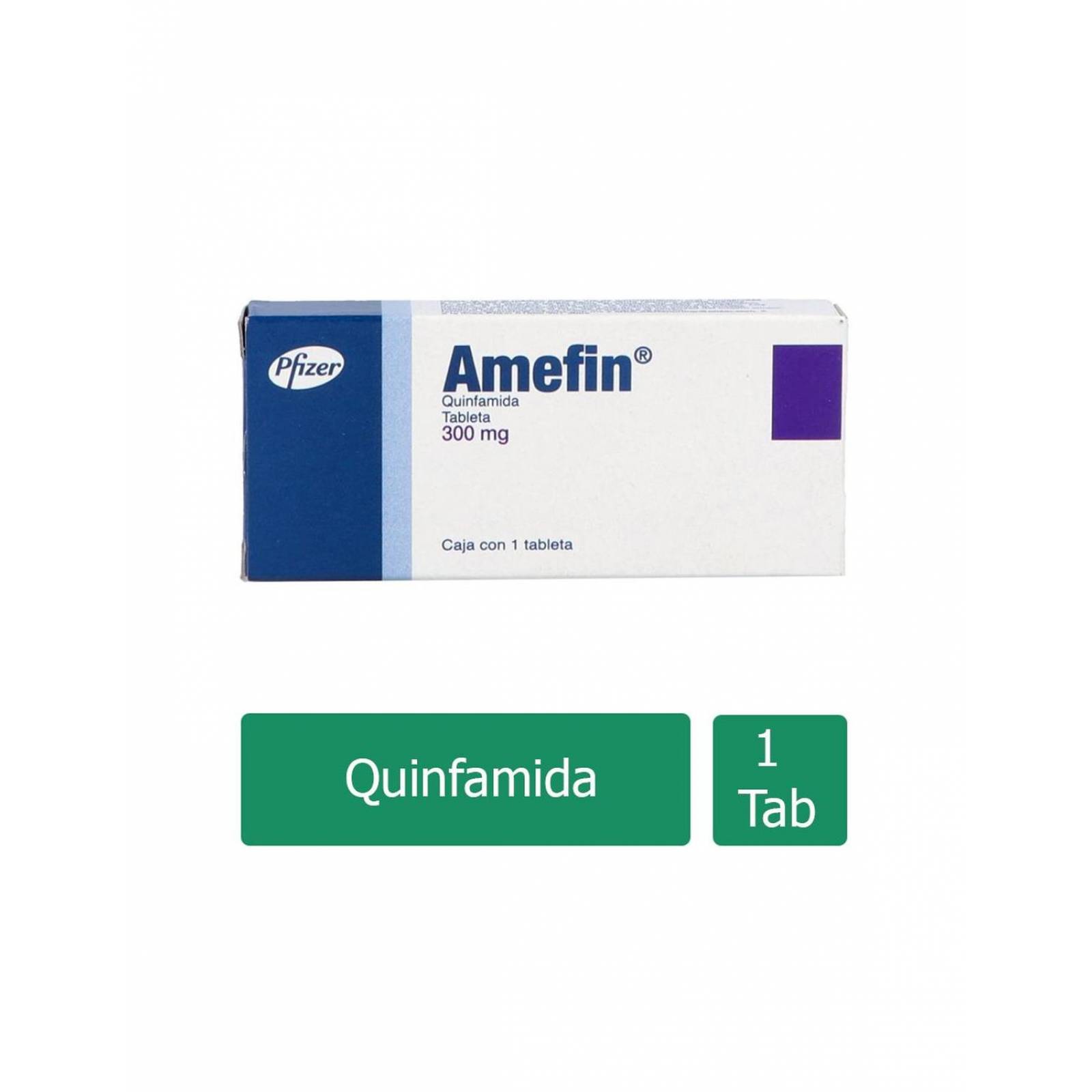 Amefin 300 mg Caja Con 1 Tableta 