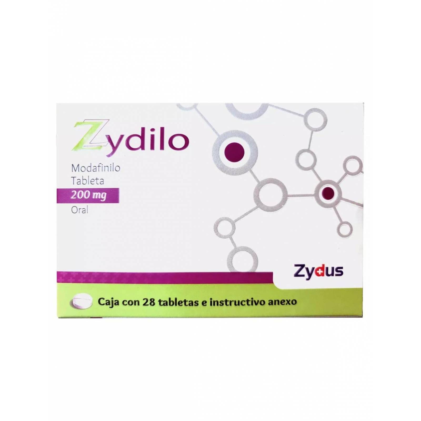 Zydilo 200 mg Caja Con 28 Tabletas 