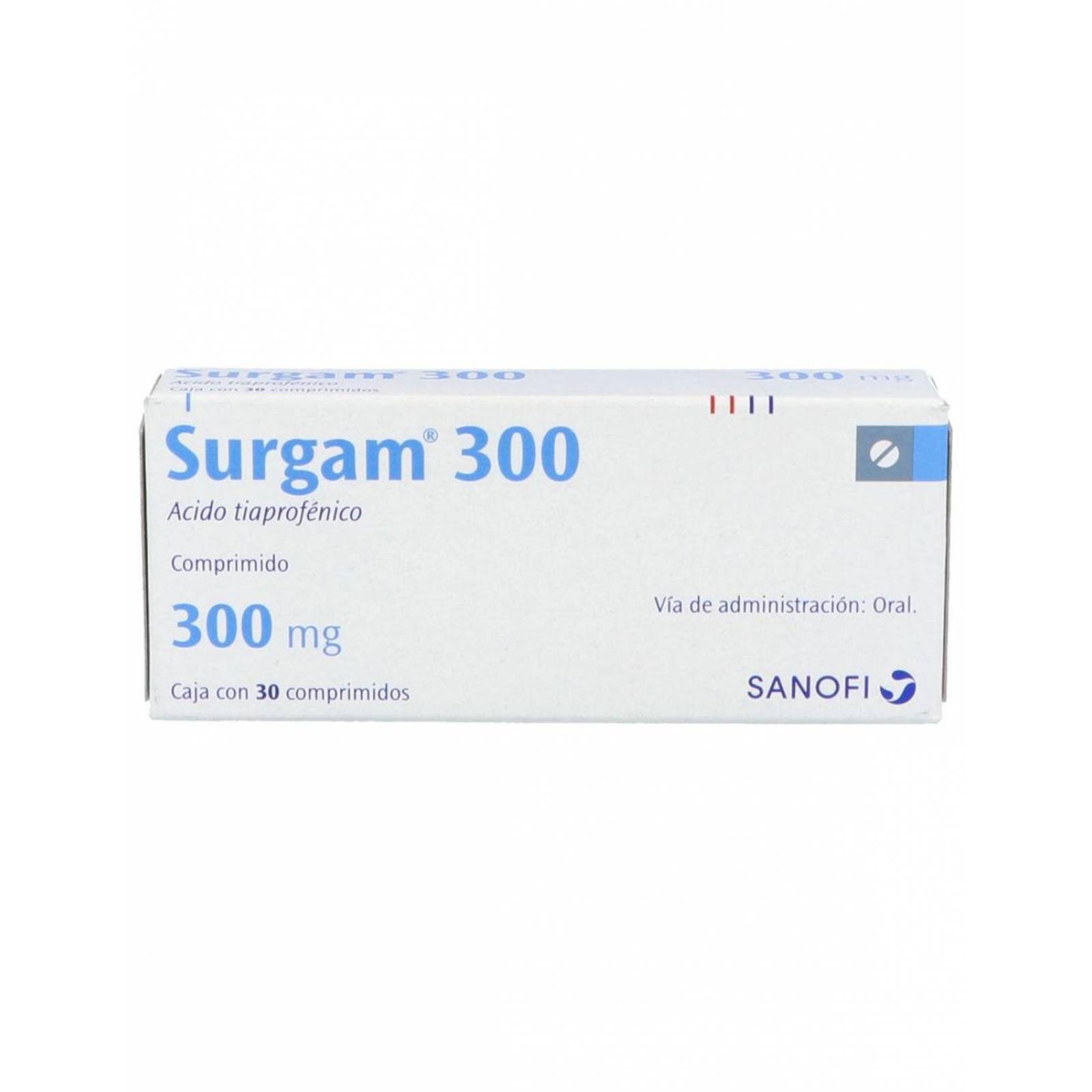 Surgam 300 mg Caja con 30 Comprimidos 