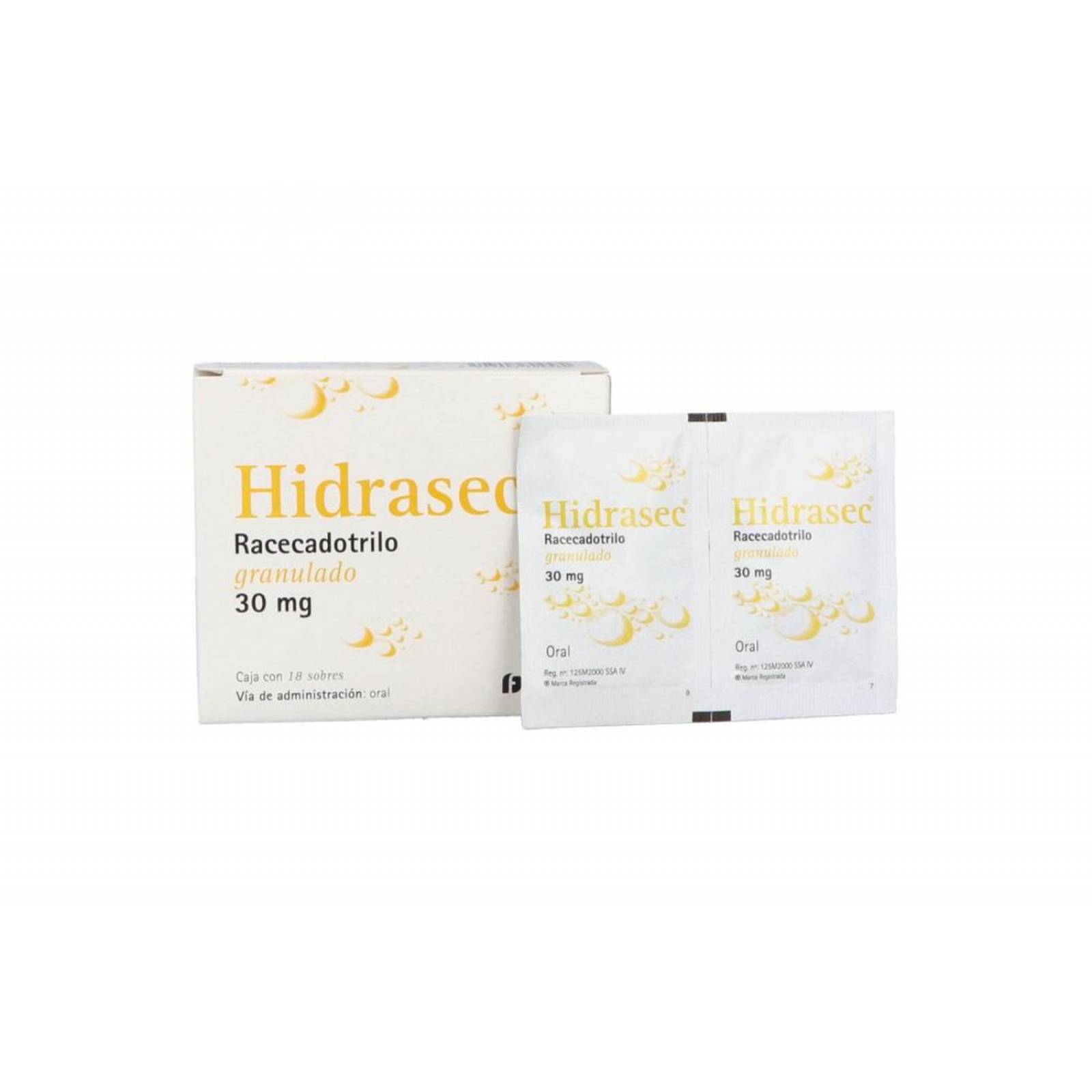 Hidrasec 30 mg Granulado Caja Con 18 Sobres 