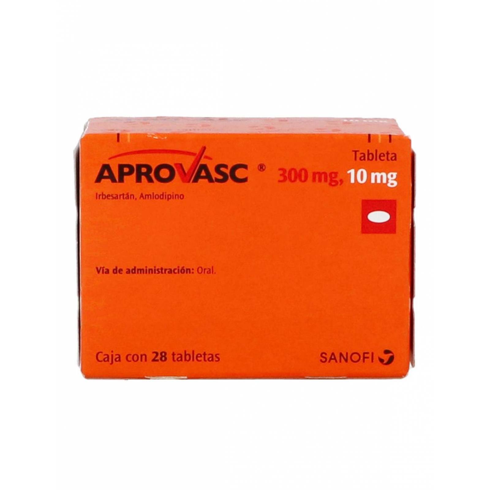 Aprovasc 300 mg / 10 mg Caja Con 28 Tabletas 