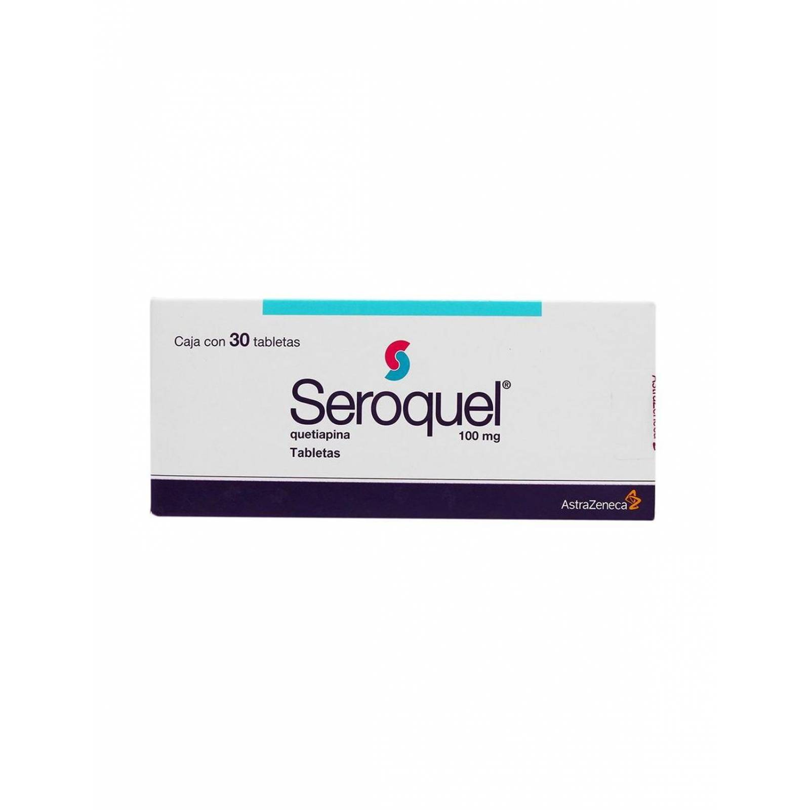 Seroquel 100 mg Caja Con 30 Tabletas 
