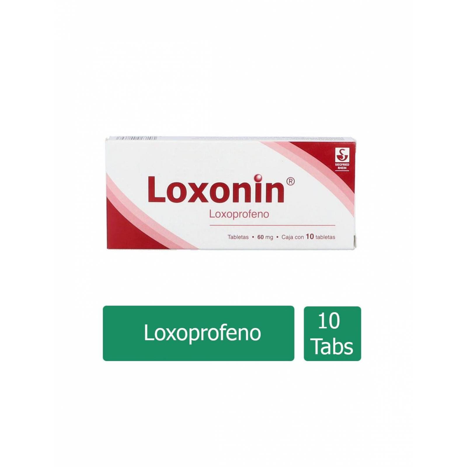 Loxonin 60 mg Caja Con 10 Tabletas 