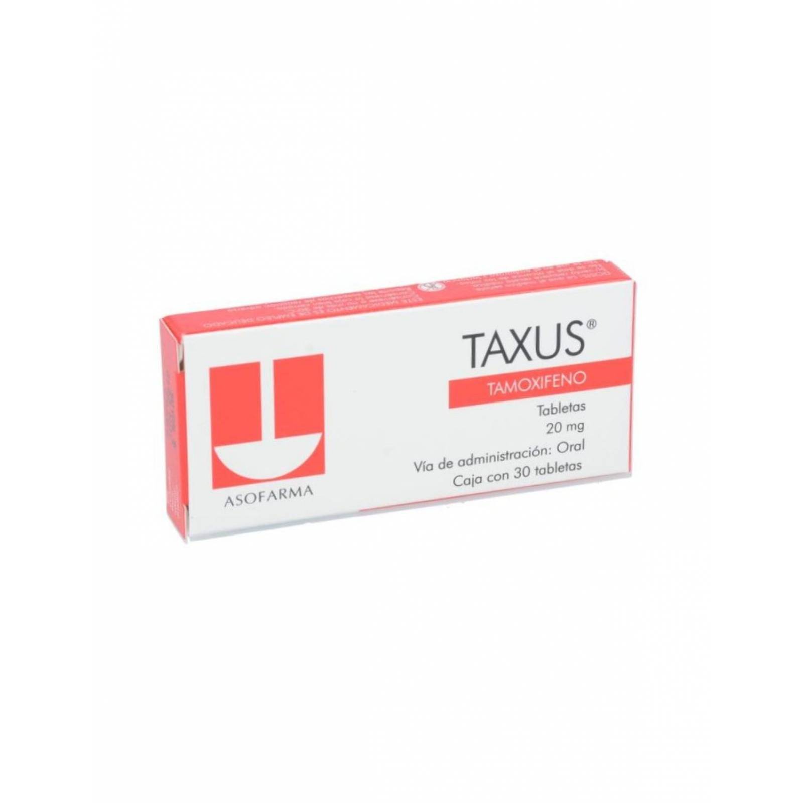 Taxus 20 mg Caja Con 30 Tabletas 