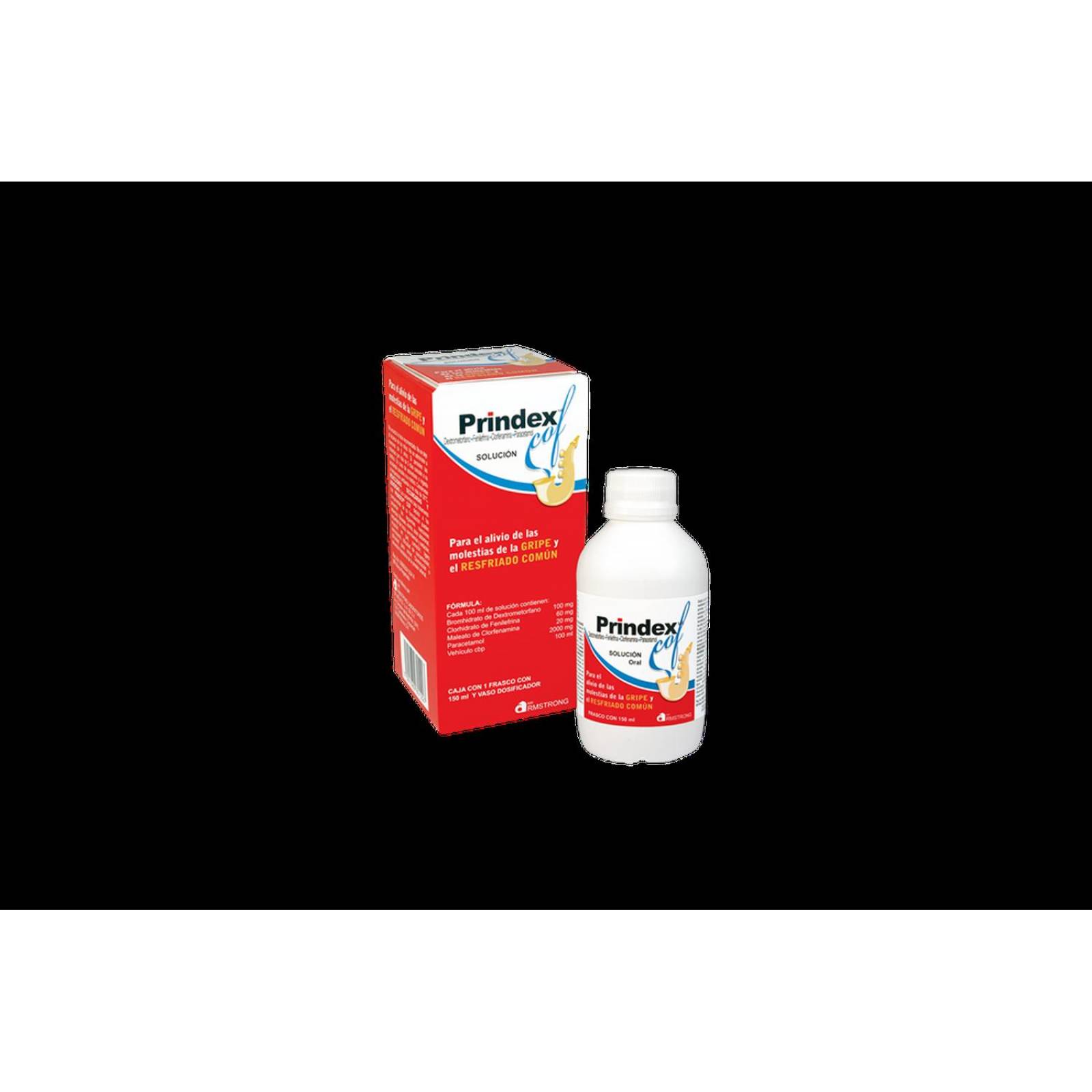 Prindex Cof Solución Caja Con Frasco Con 150 mL 