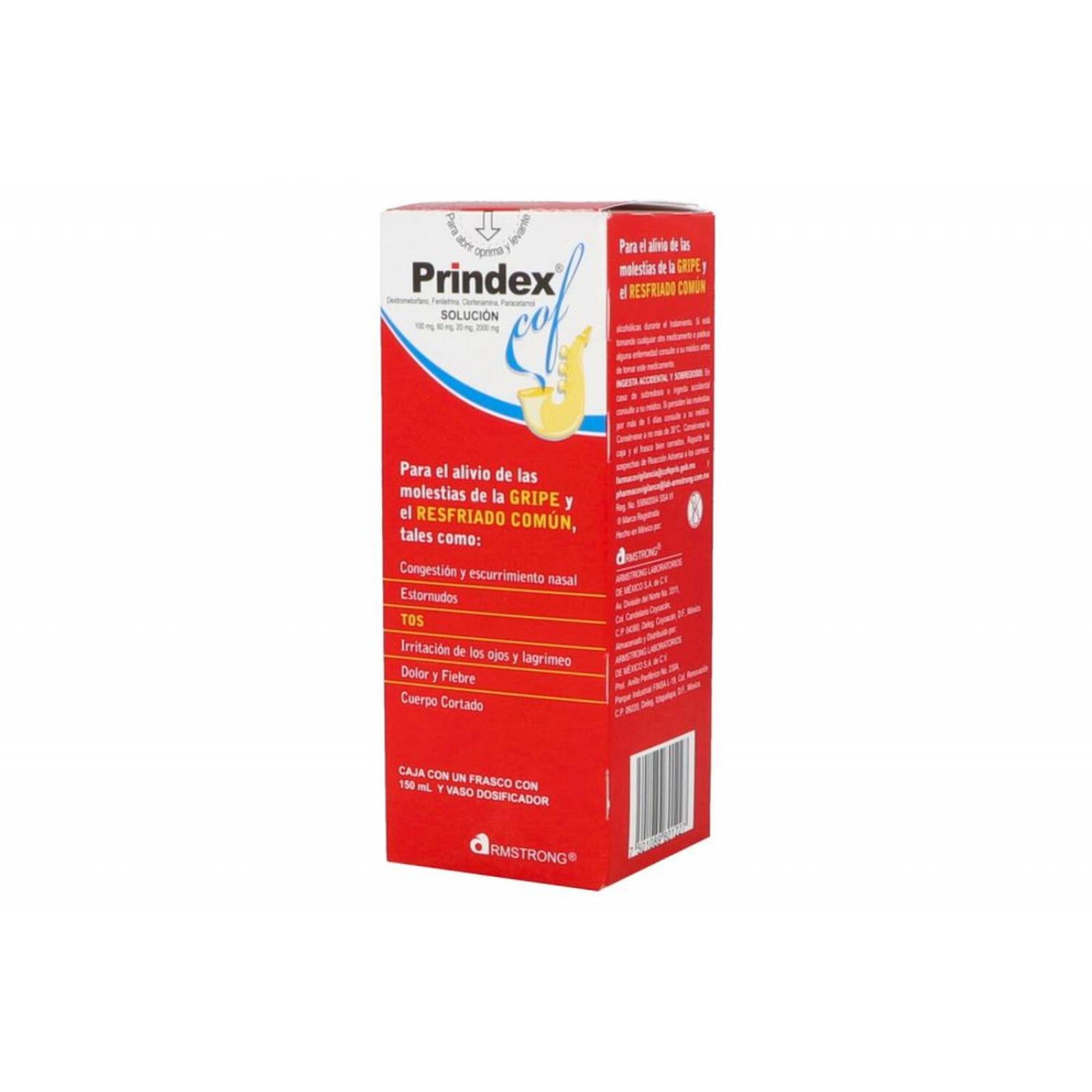 Prindex Cof Solución Caja Con Frasco Con 150 mL 