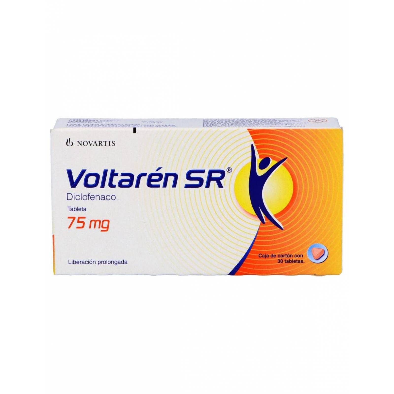 Voltaren Sr 75 mg Caja Con 30 Grageas 