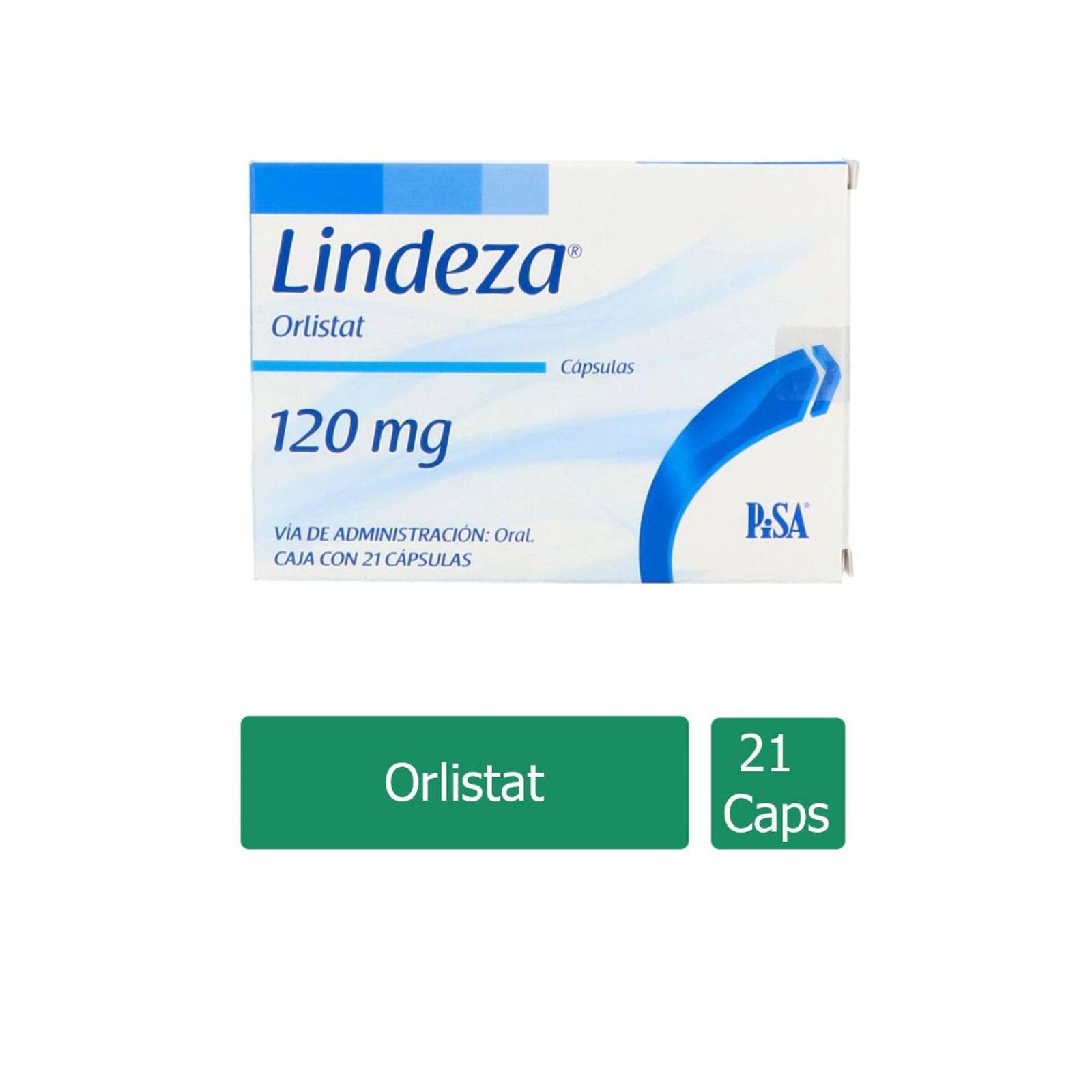 Lindeza 120 mg Con 21 Cápsulas 