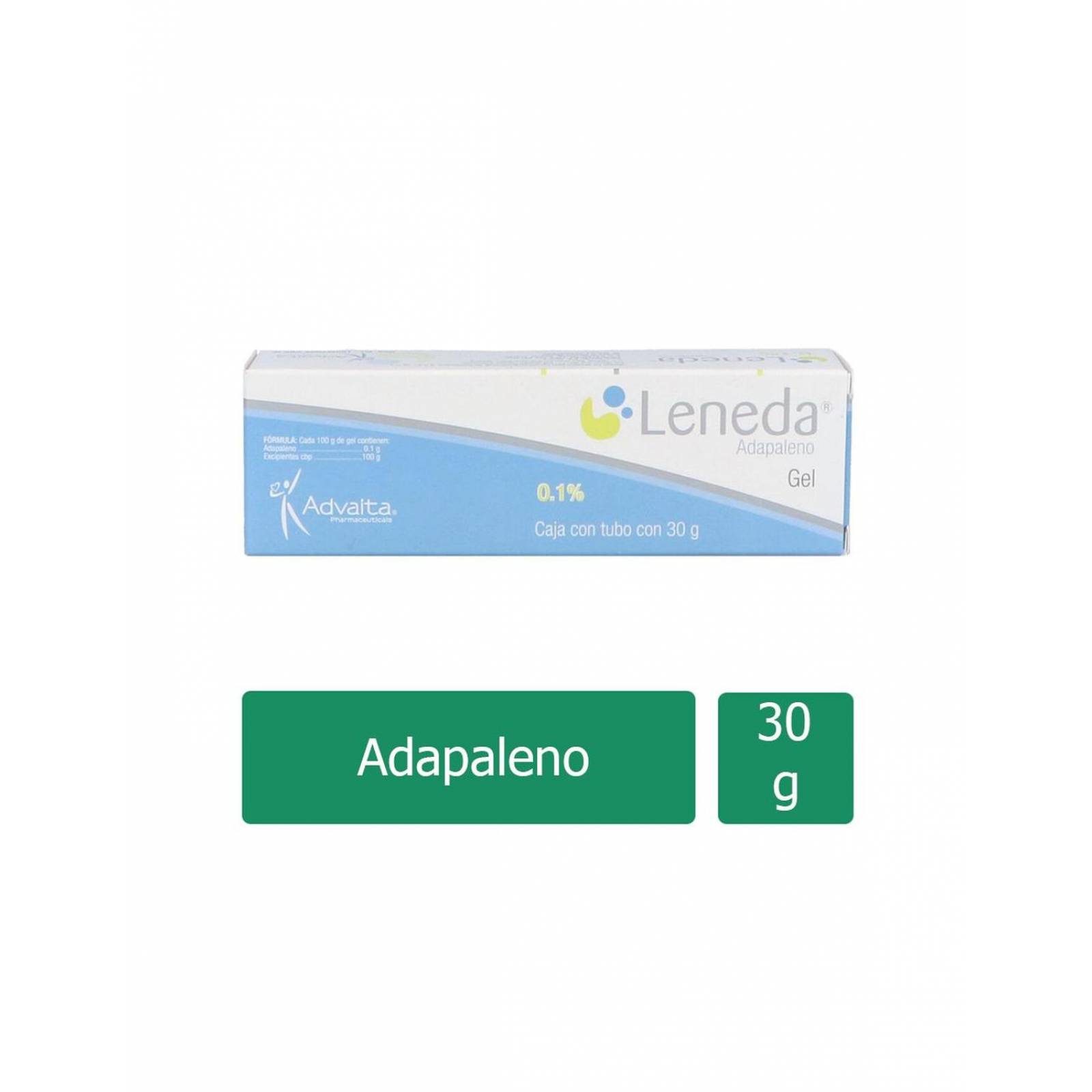 Leneda Gel 0.1% Caja Con Tubo Con 30 g 