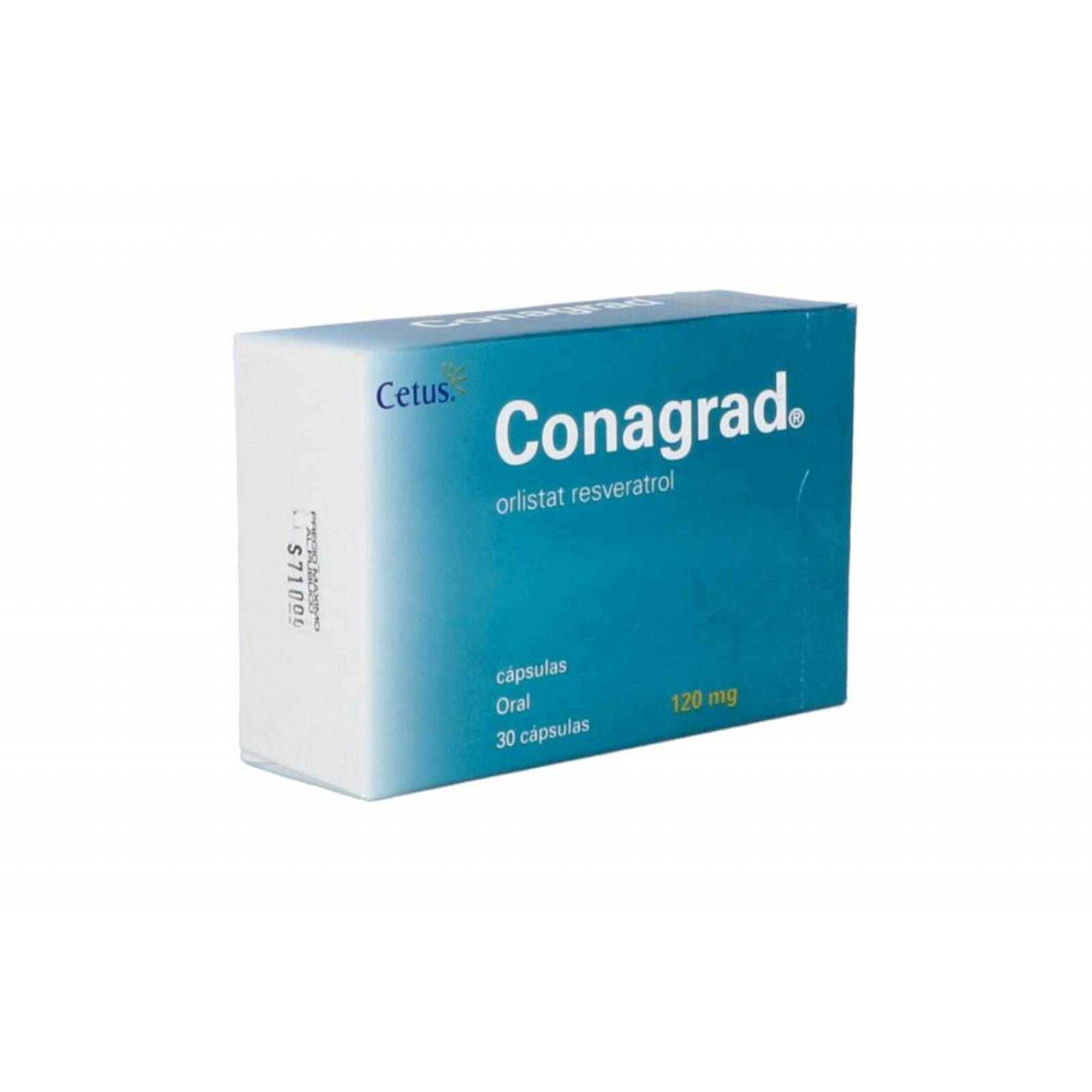 Conagrad 120 mg Caja Con 30 Tabletas 