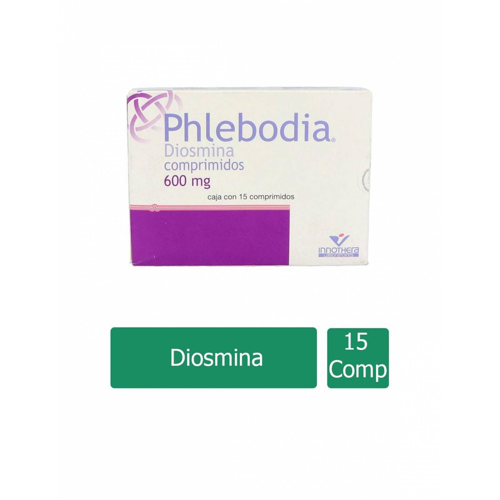 Phlebodia 600 mg Caja Con 15 Comprimidos 
