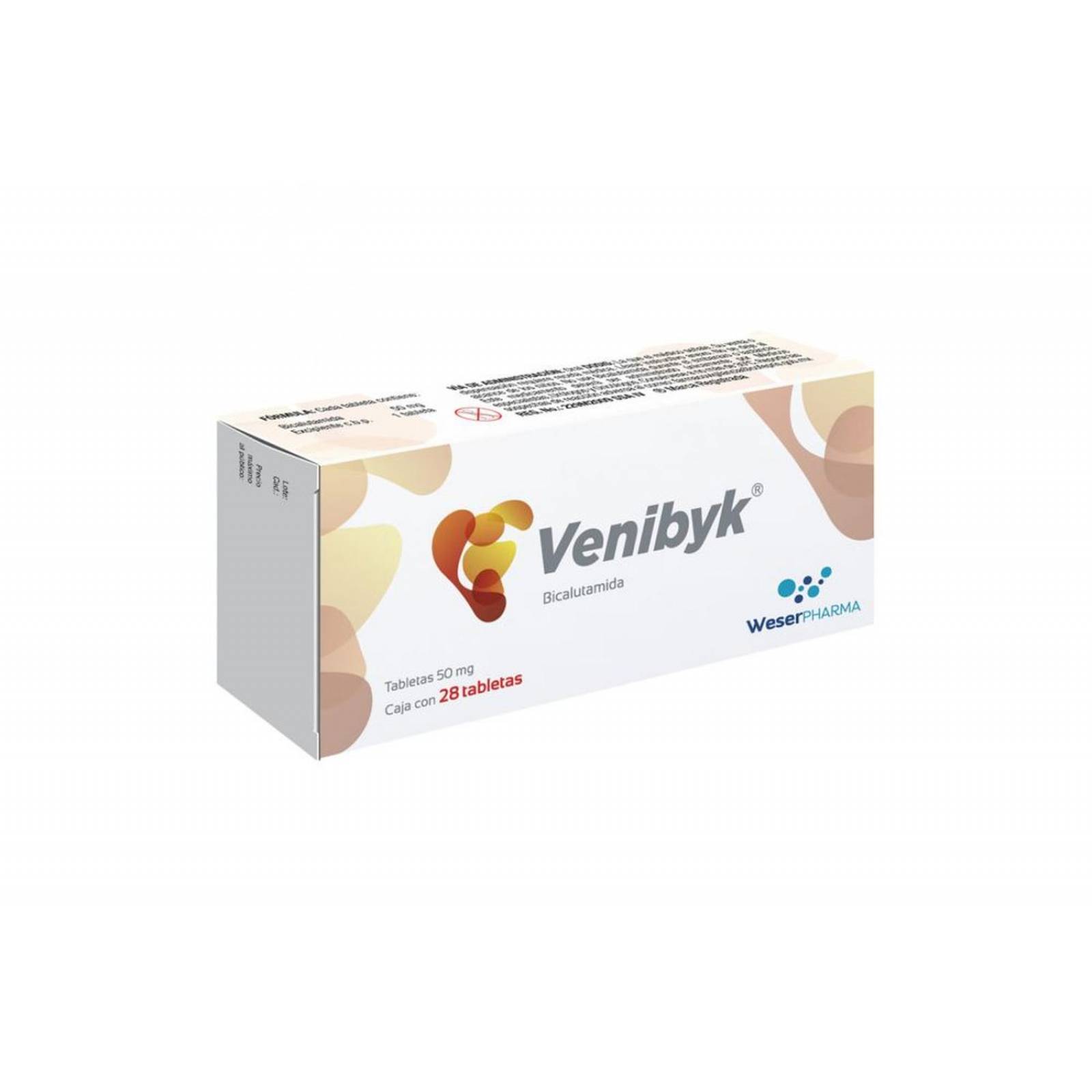 Venibyk 50 mg Caja Con 28 Tabletas 