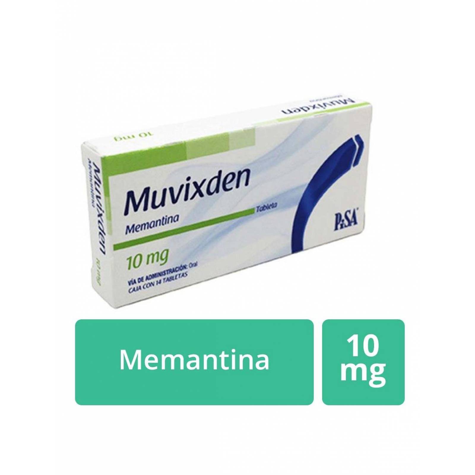 Muvixden 10 mg 14 Tabletas Recubiertas 