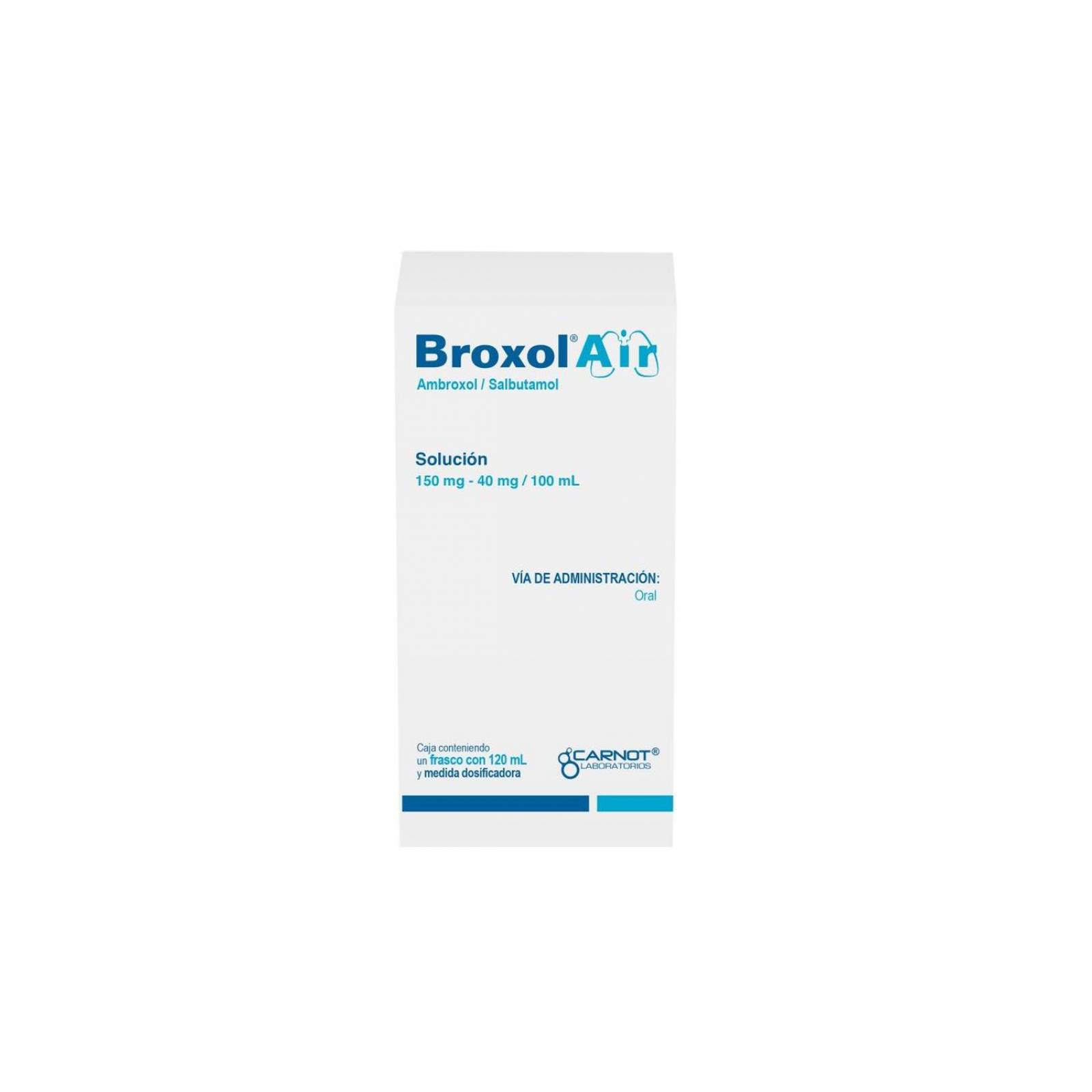 Broxol Air Solución 150 mg / 40 mg Caja Con Frasco Con 120 mL 